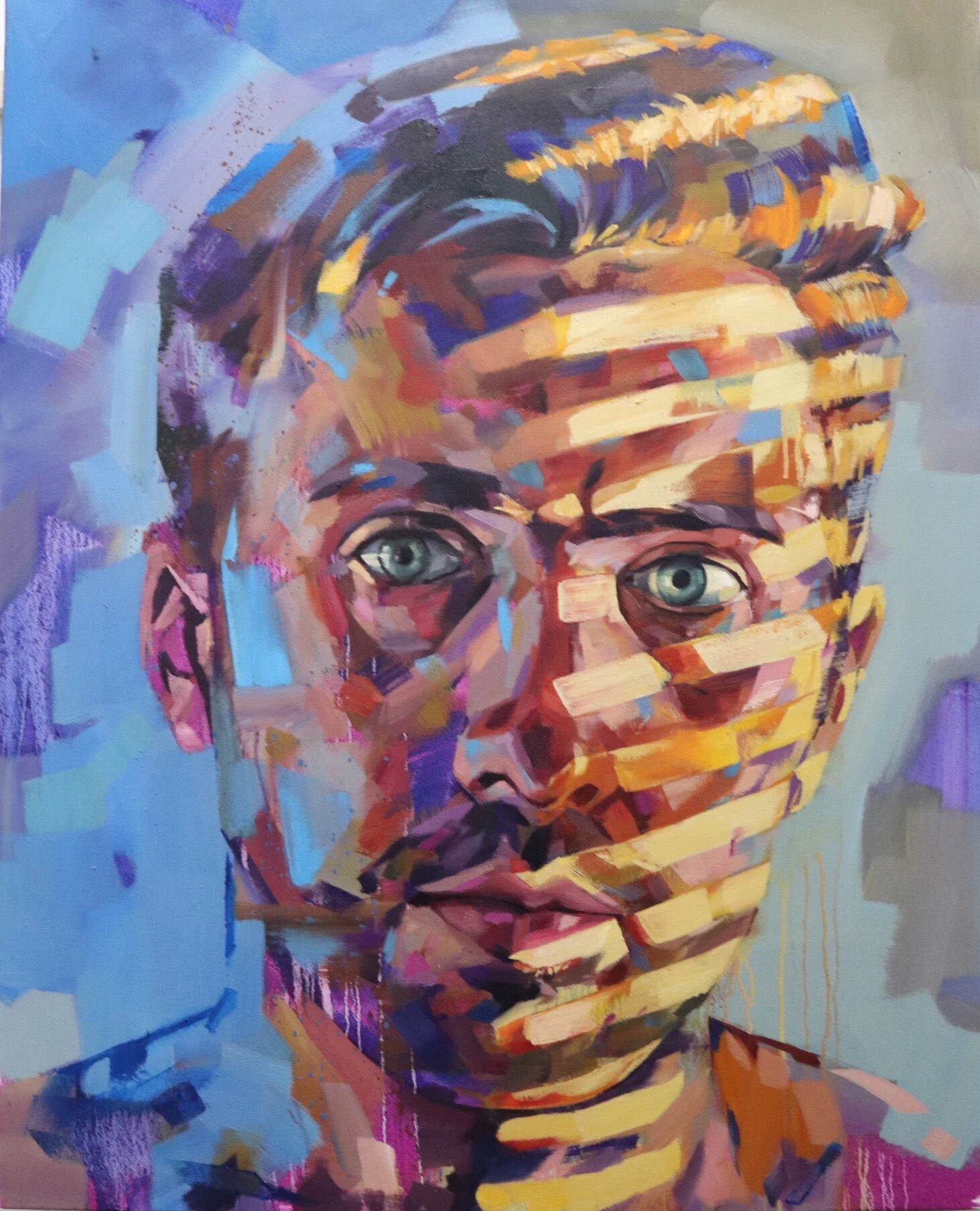 Hollow Stare, 2018 | Oil on canvas | 80 x 100 cm | £1,800