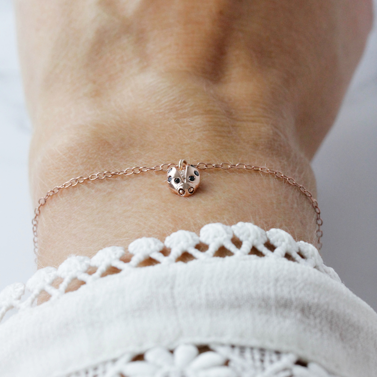 ladybird bracelet
