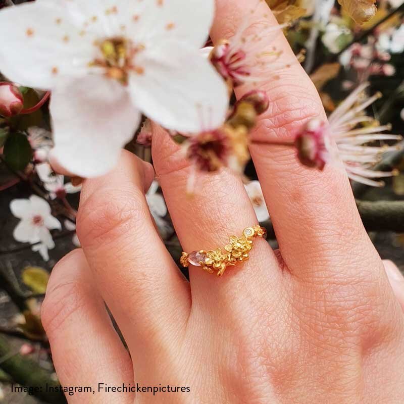 Cherry Blossom Ring, Lee Renee