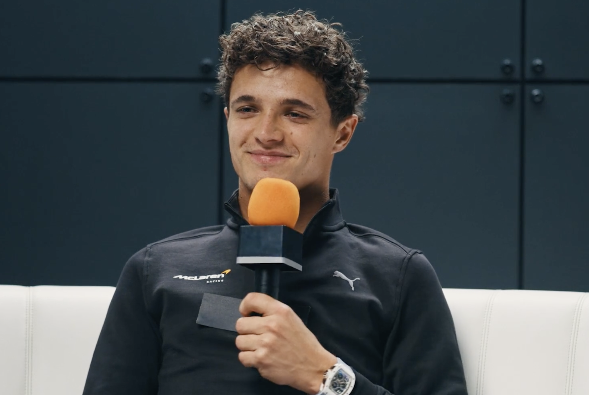 ON 'Lando Norris'  - 34secs  ONLINE 16-9