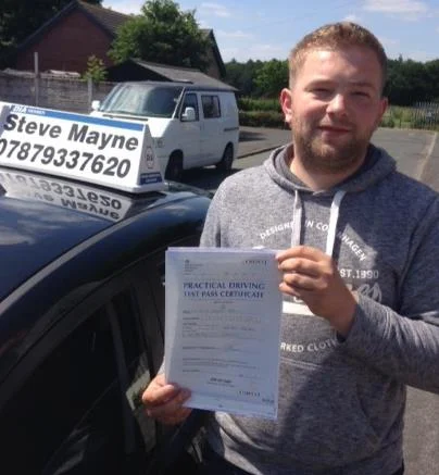 James passed his test.jpg