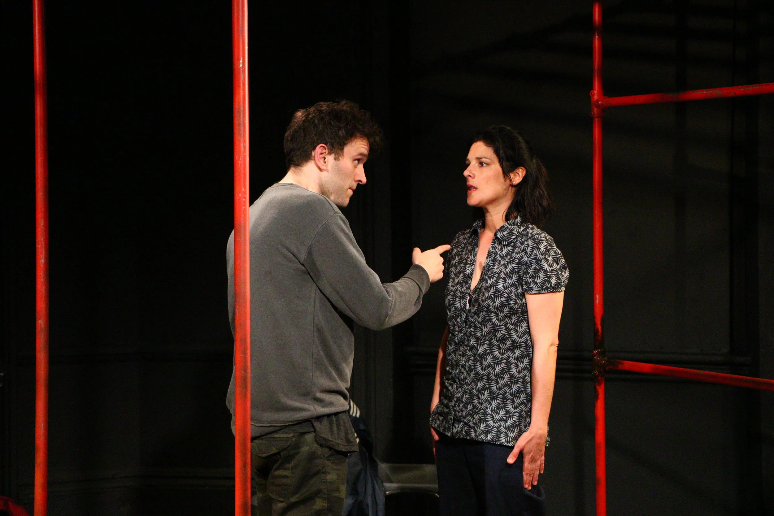 Harry Melling and Jasmine Hyde