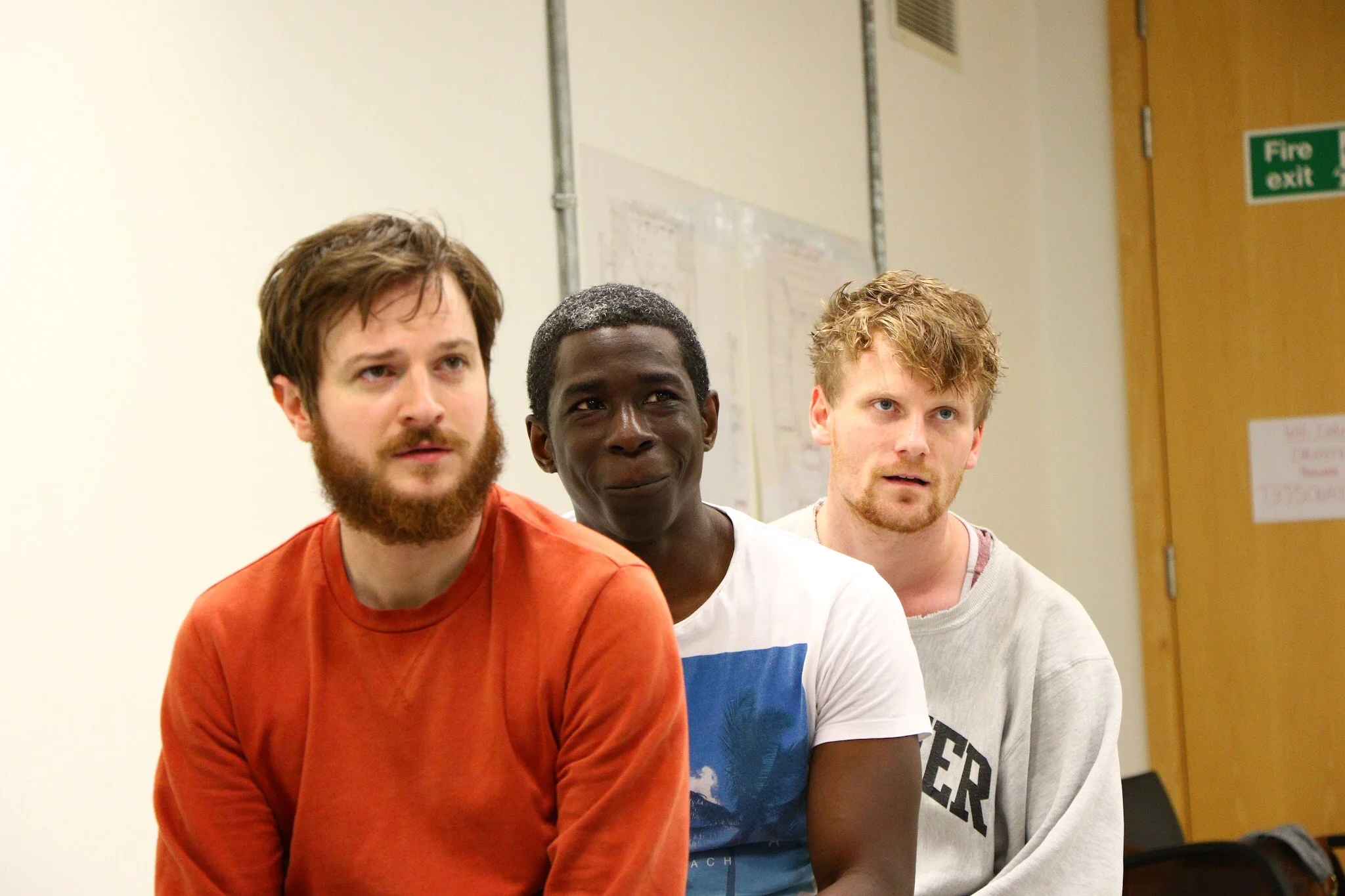 Salvatore D'Aquilla, Abdul Salis and Jack Sunderland