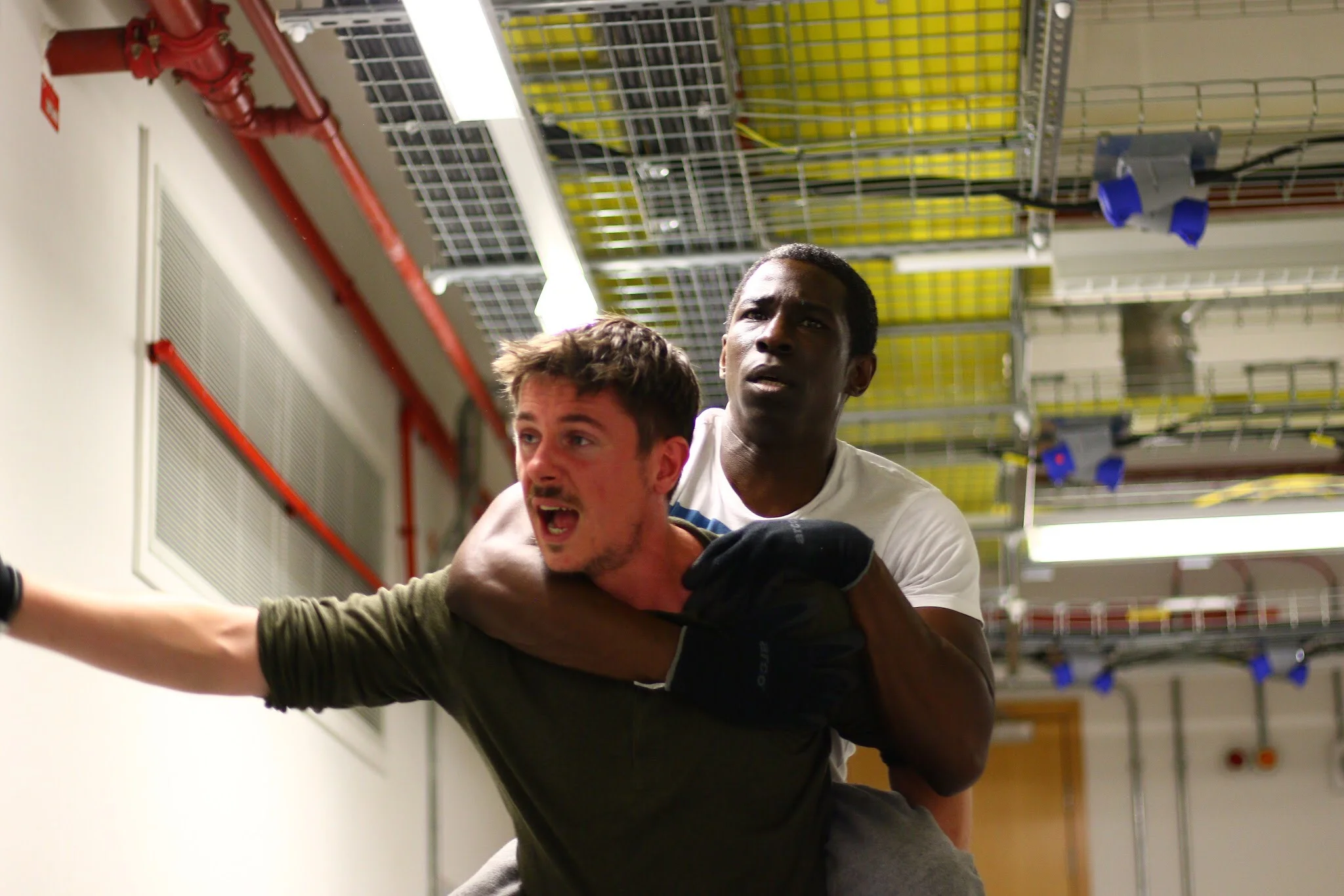 James Wallwork and Abdul Salis