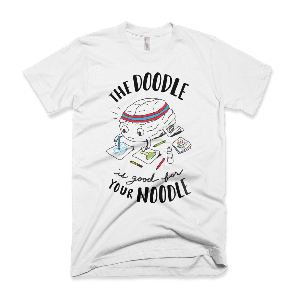 The Doodle is good for your Noodle T-shirt from Doodlers Anonymous . ($25 value)