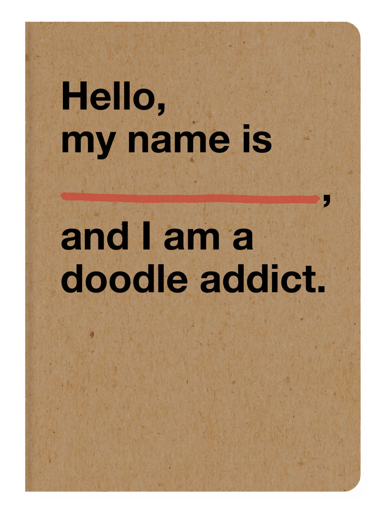 The Doodle Addict sketchbook from Doodlers Anonymous ($5.95 value)
