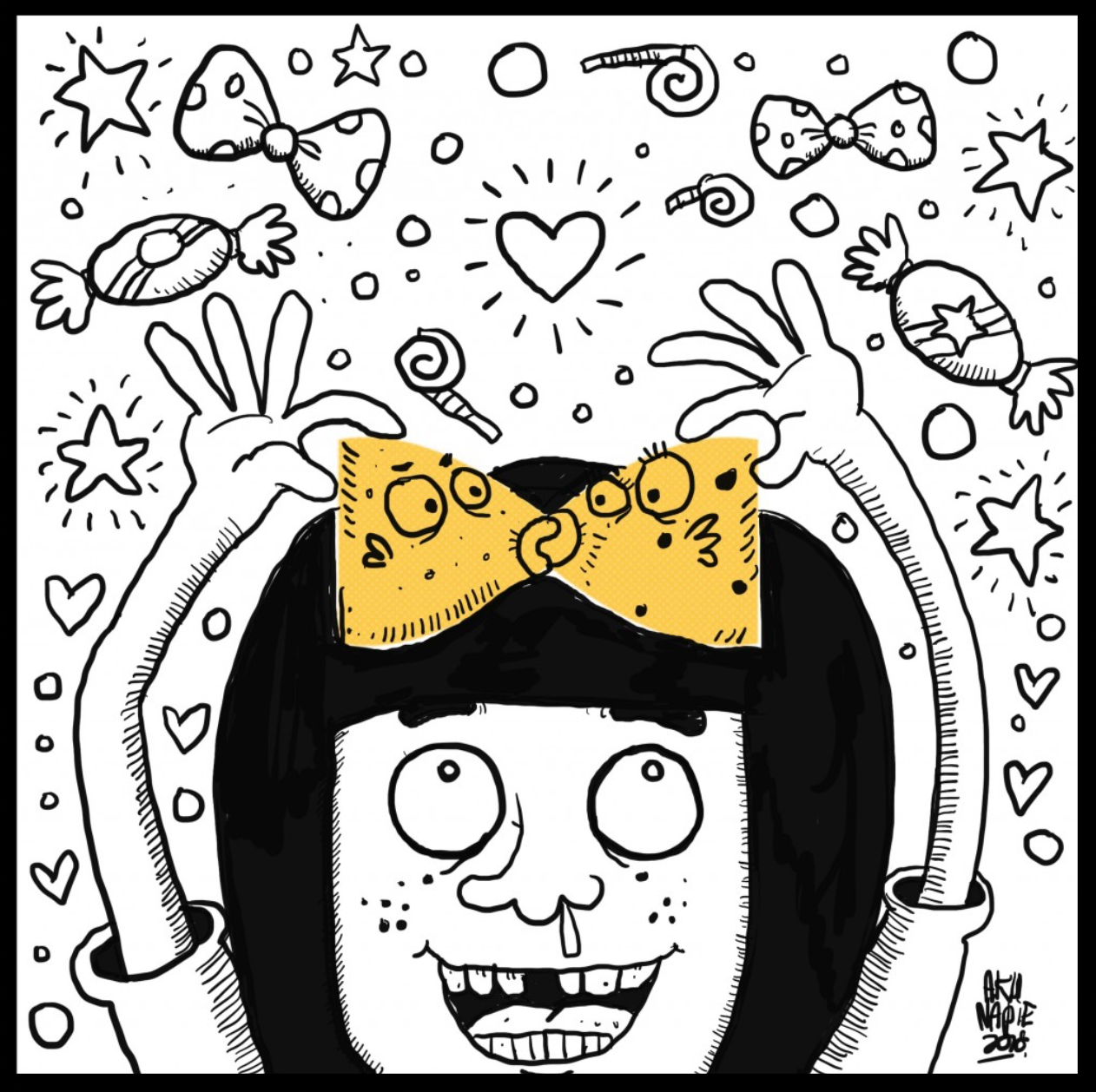 Doodled by Aku Napie from Kuala Lampur