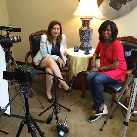 Talking about my #yearofjoy , how to live with passion and other fun topics w/ Patricia Gras for her "Passion Time" show. She asked me why it's only for a year! #inspired