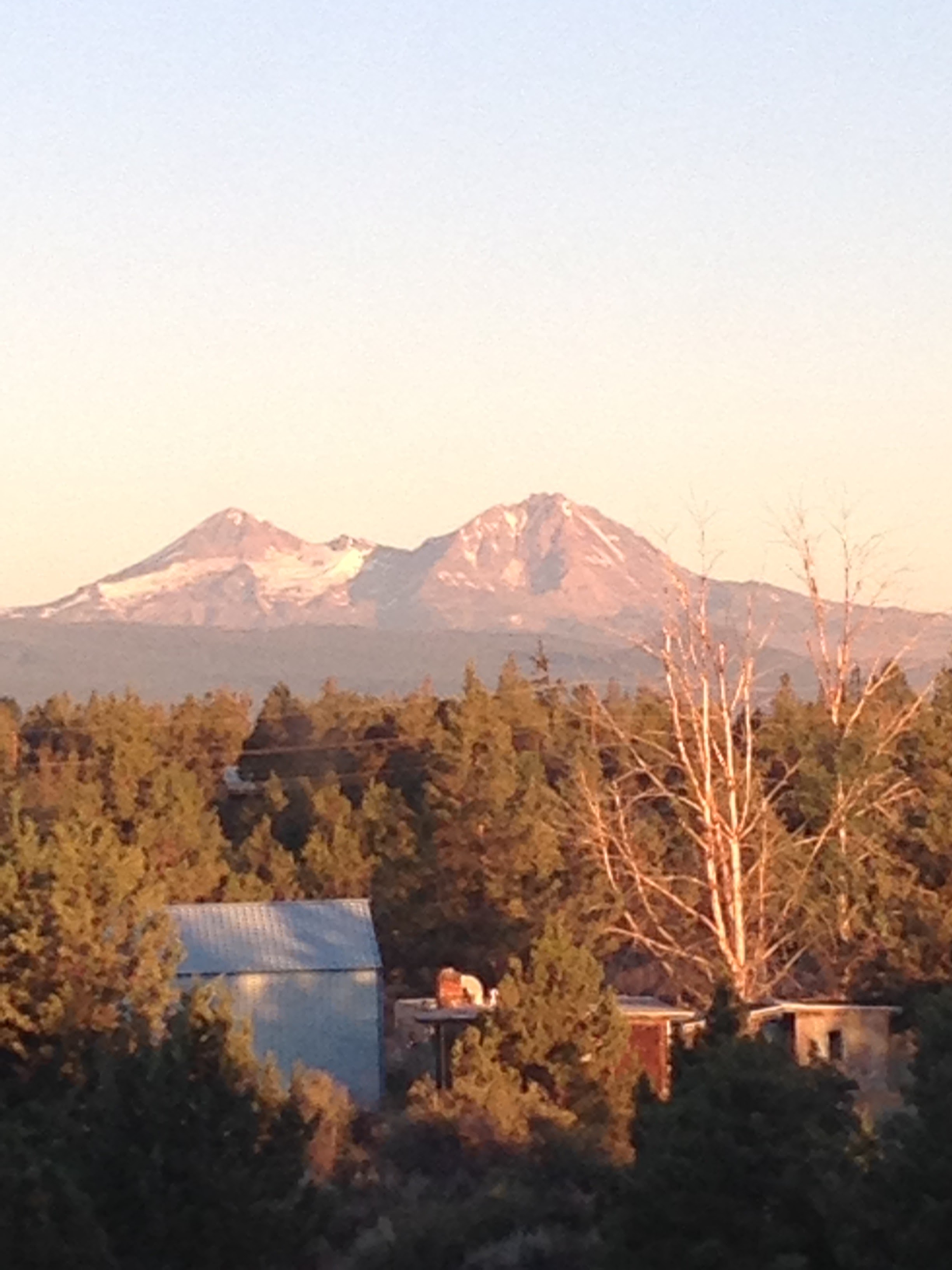 Mount Bachelor from Bend, OR