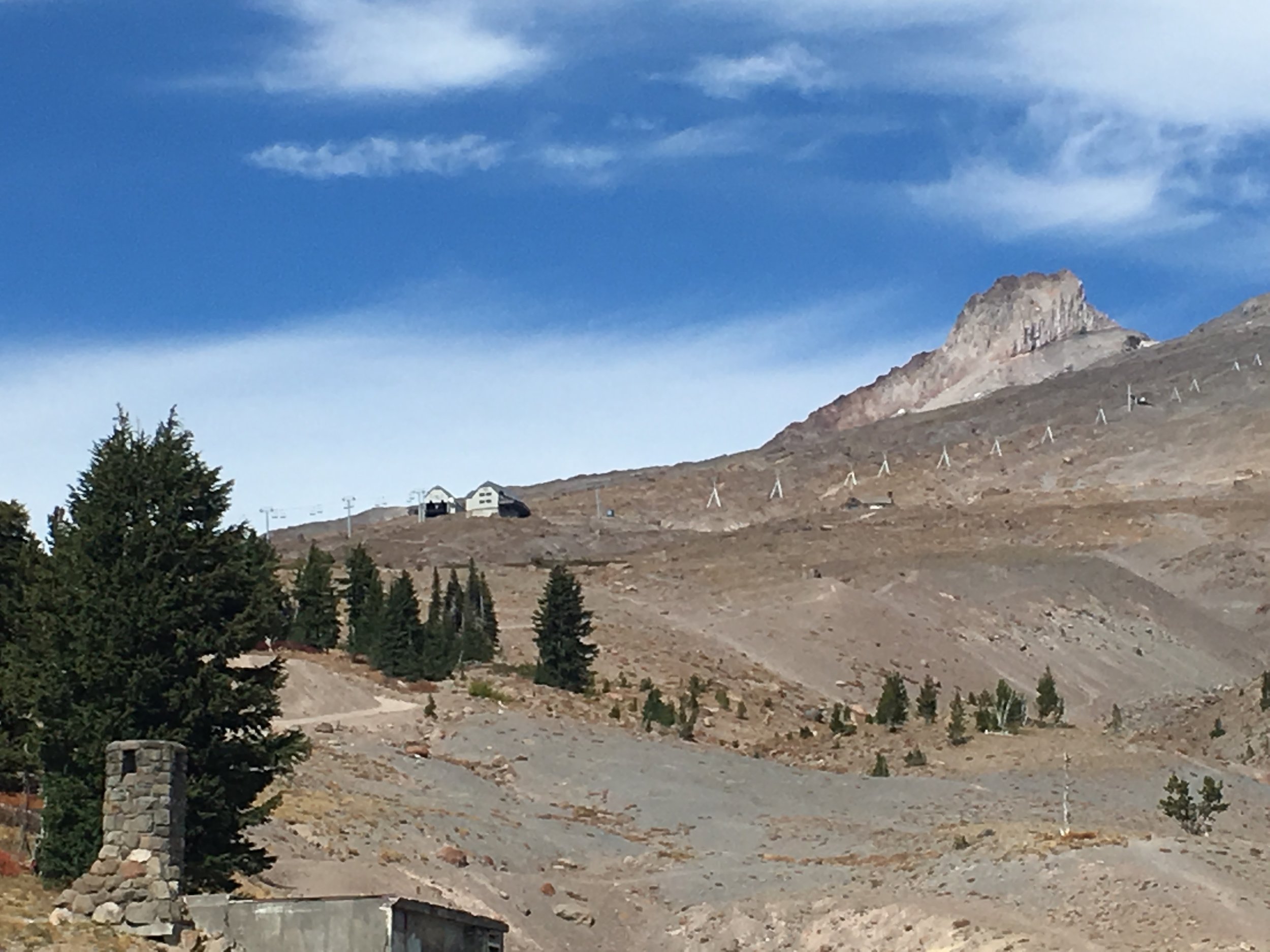 Mount Hood in summer