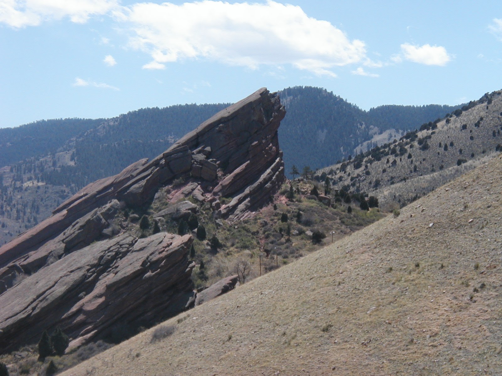 Flatirons near Boulder