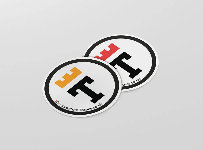 visit-totnes-brand-stickers for south west tourism