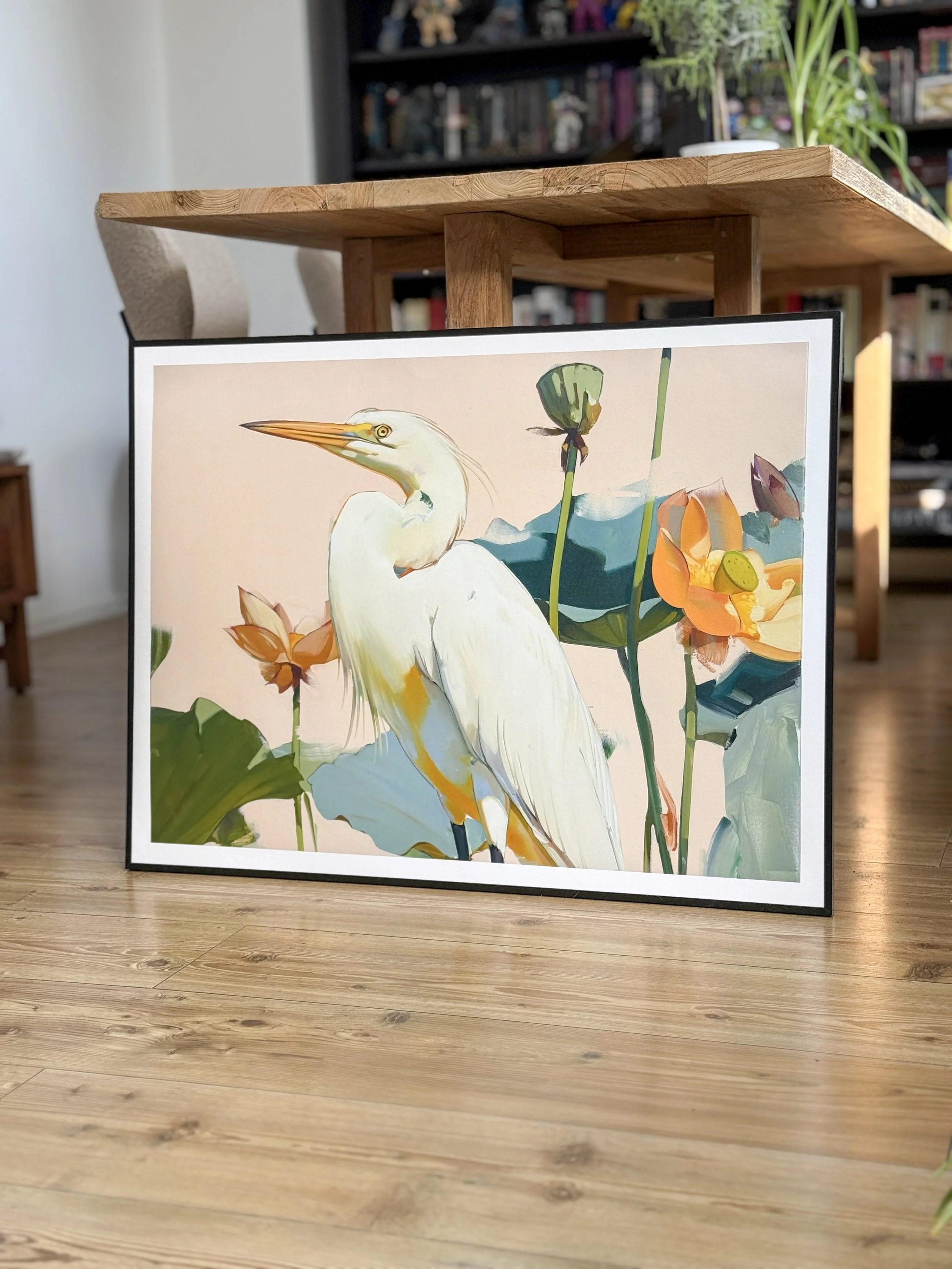 Lotus Pond II framed.jpg