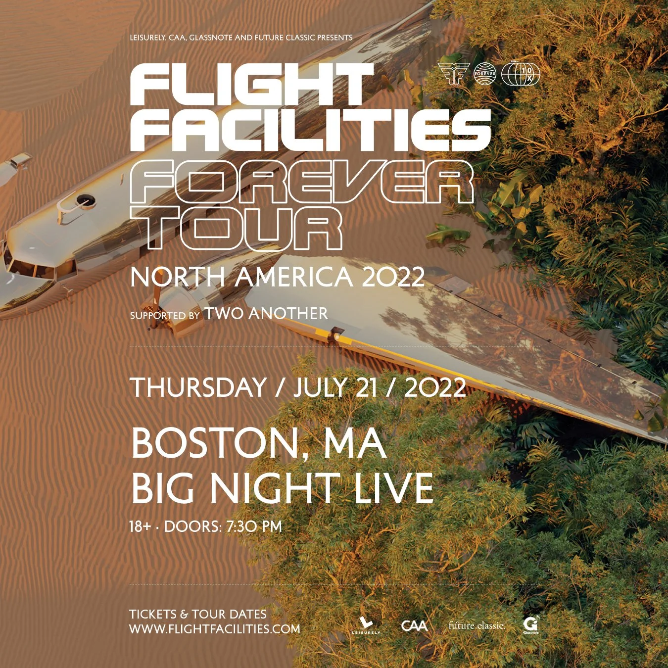 FLIGHT FACILITIES - Boston, MA - 18+