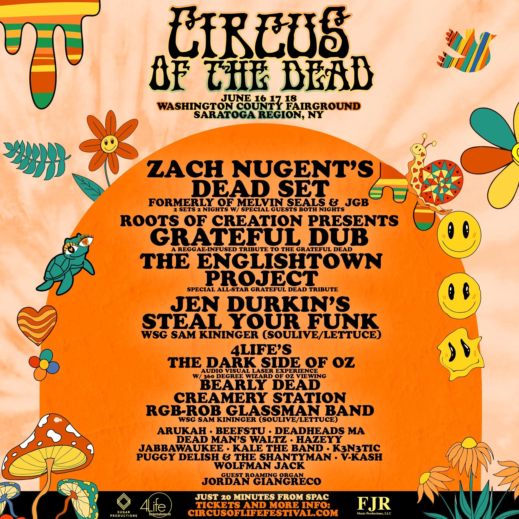 CIRCUS OF LIFE FESTIVAL - UPSTATE NEW YORK - 18+