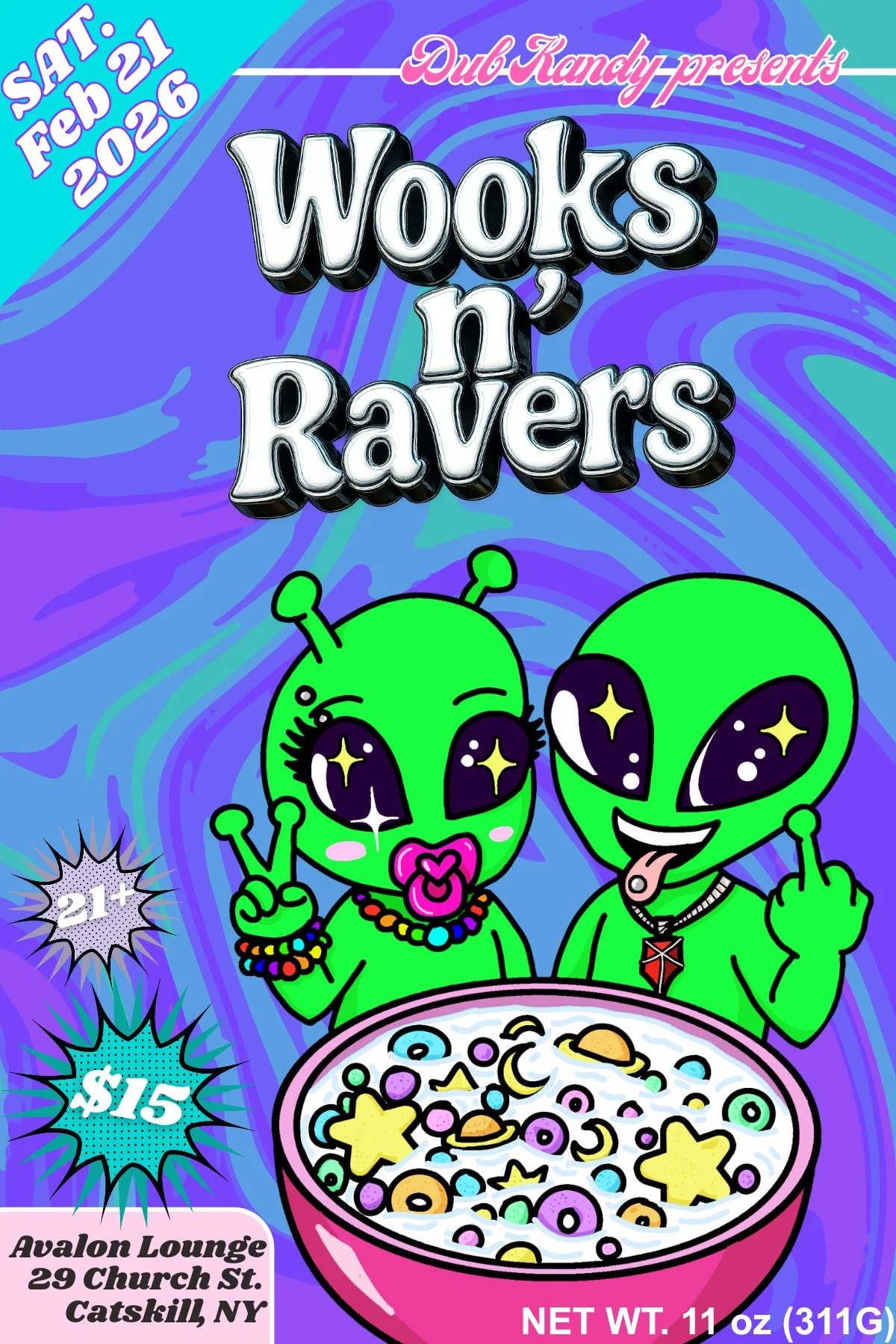 WOOKS N RAVERS - CATSKILLS, NY