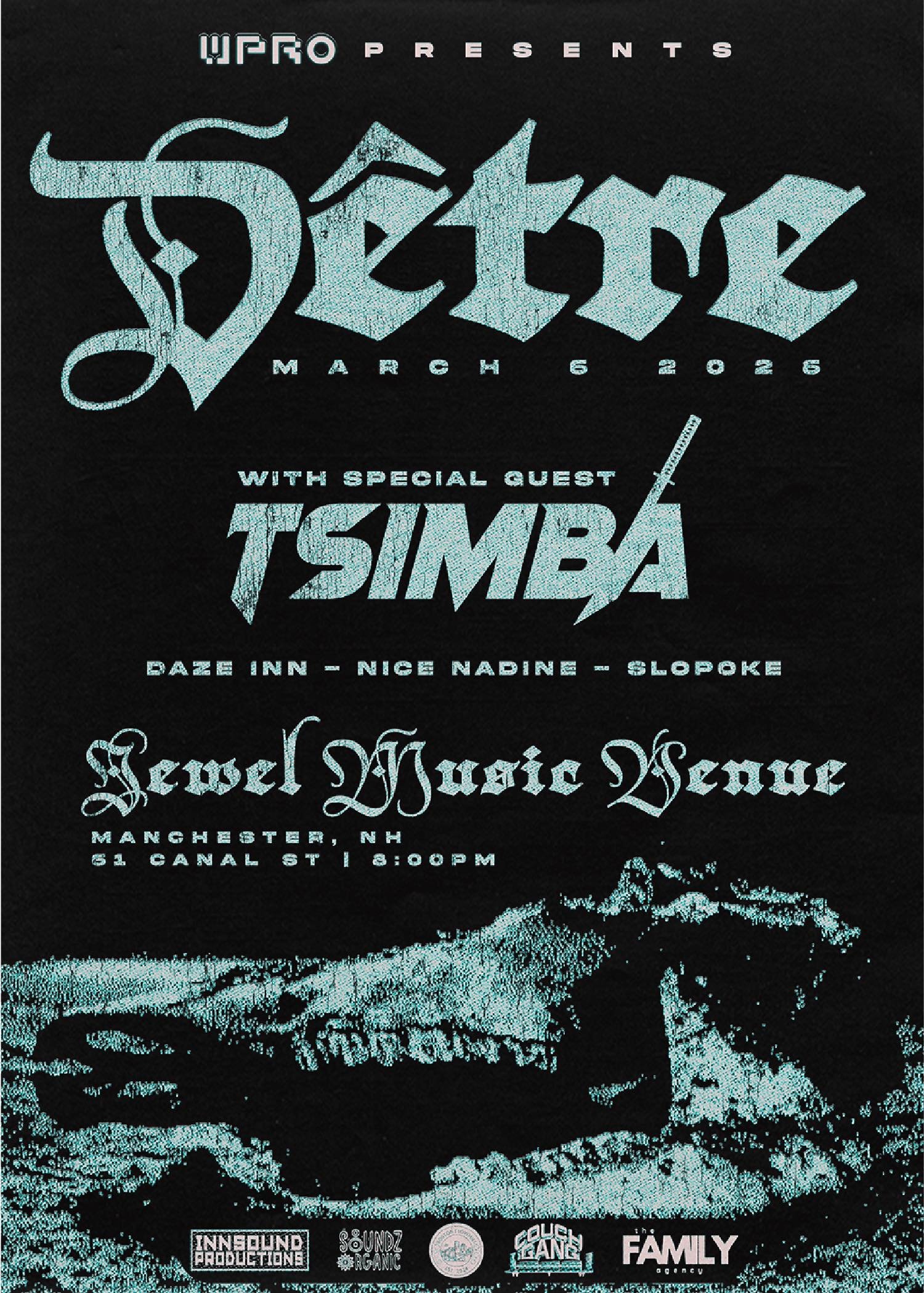 DETRE w/ TSIMBA + MORE 