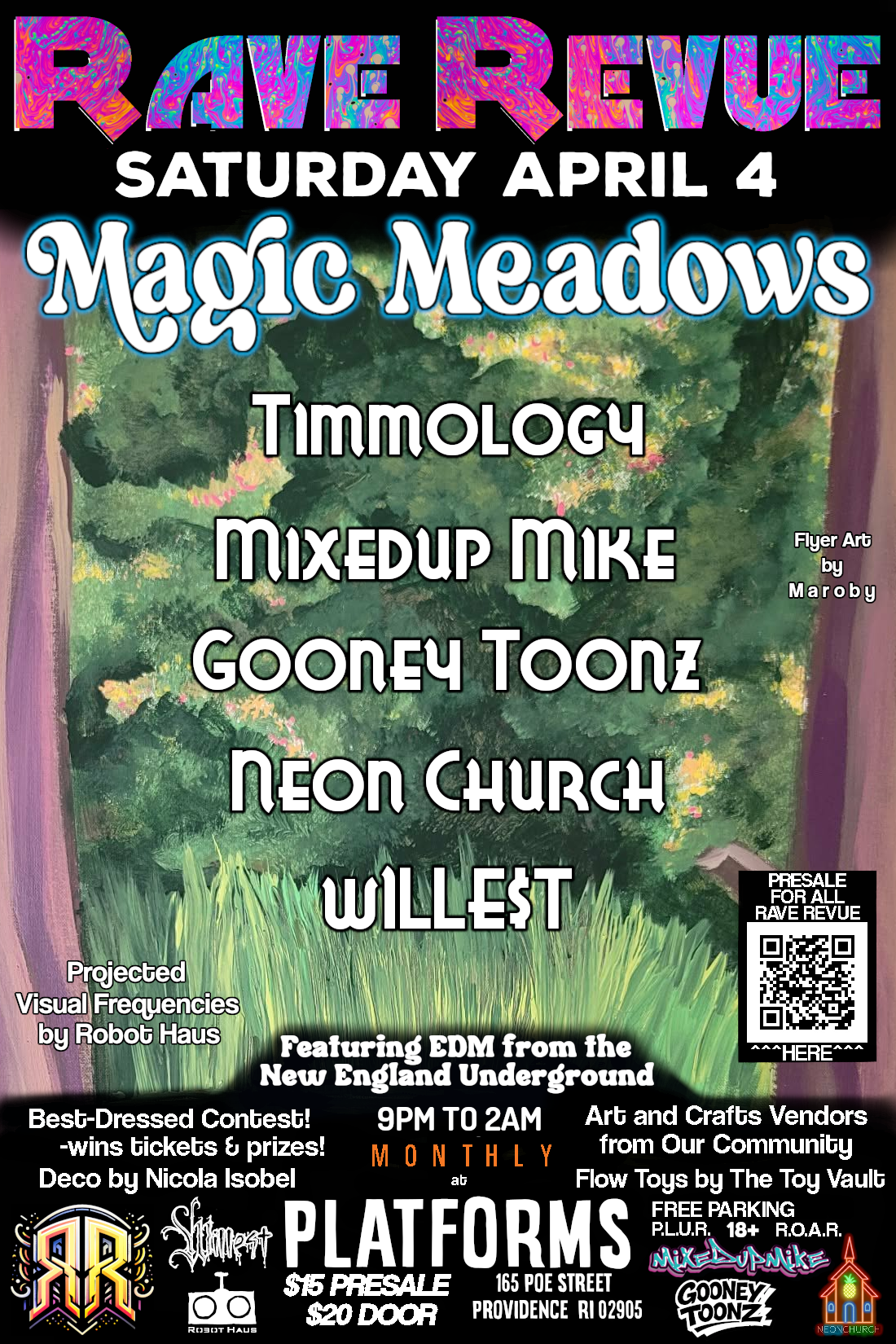 Rave Revue - Magic Meadows - Providence, RI