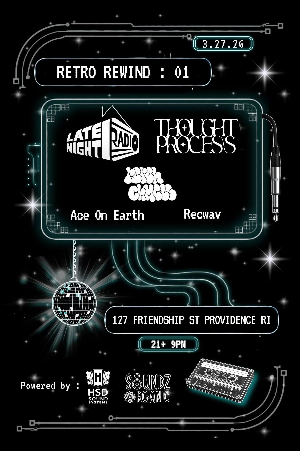 LATE NIGHT RADIO by SOUNDZ ORGANIC - Providence RI