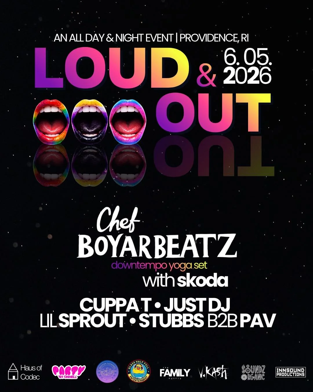 LOUD &amp; OUT - CHEF BOYARBEATZ ++ by Soundz Organic - Providence RI