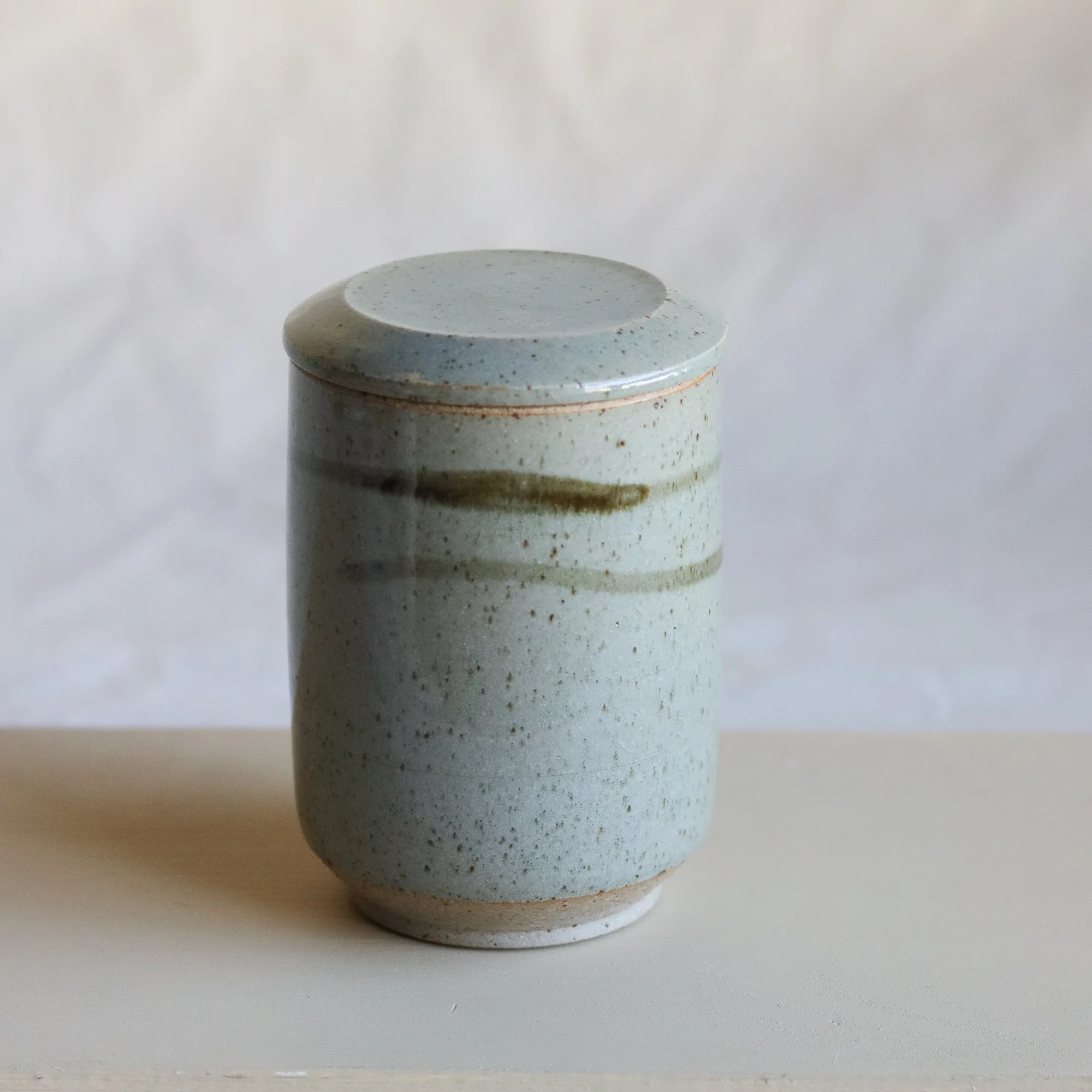 Tall Lidded Jar in Celadon and Iron-5.jpg