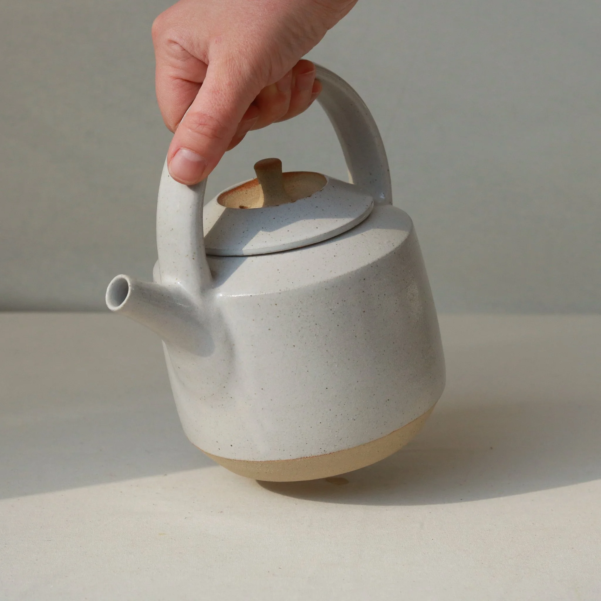 Teapot, Flecked Stoneware — Pottery West