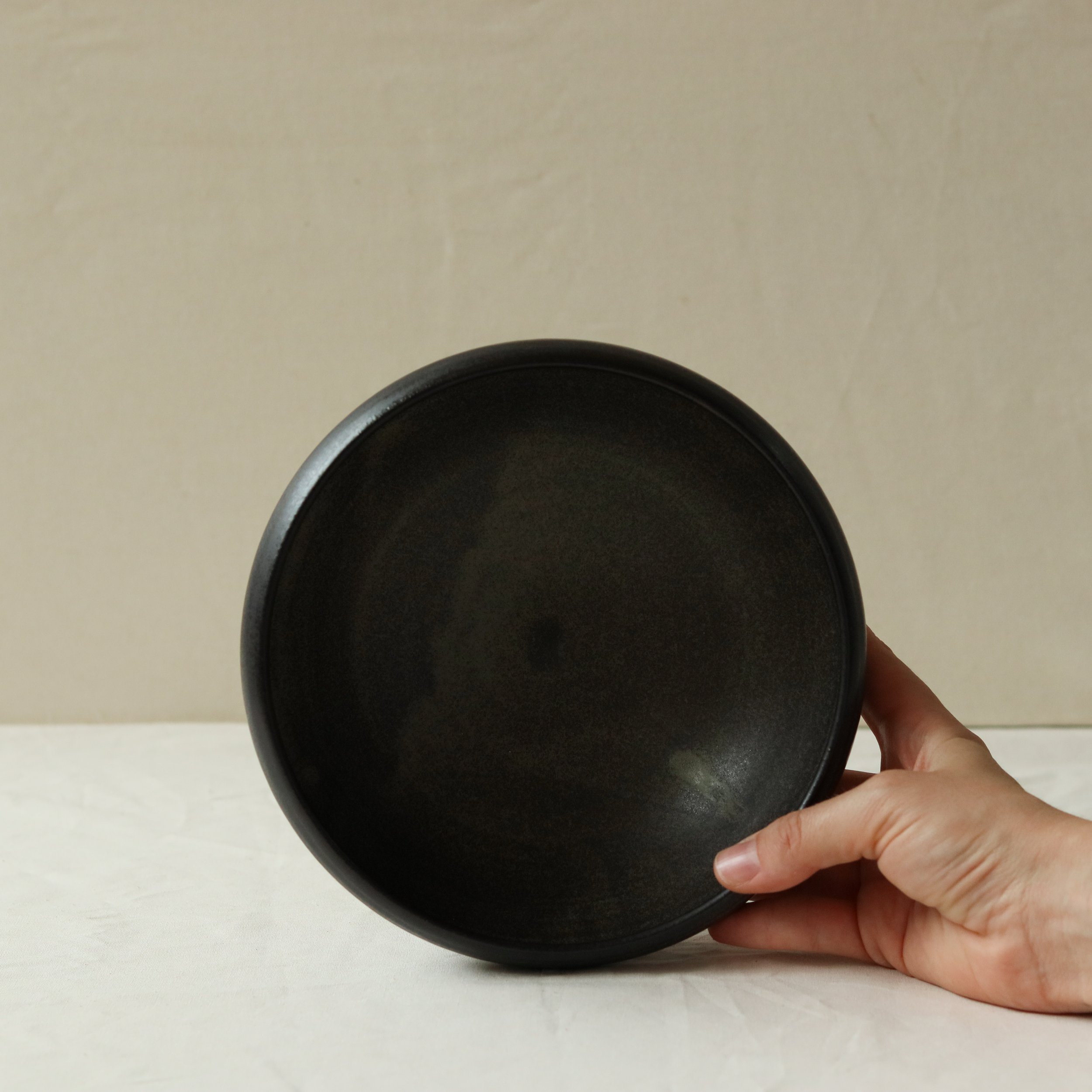 Ramen Bowl in Charcoal, Pale Stoneware-5.jpg