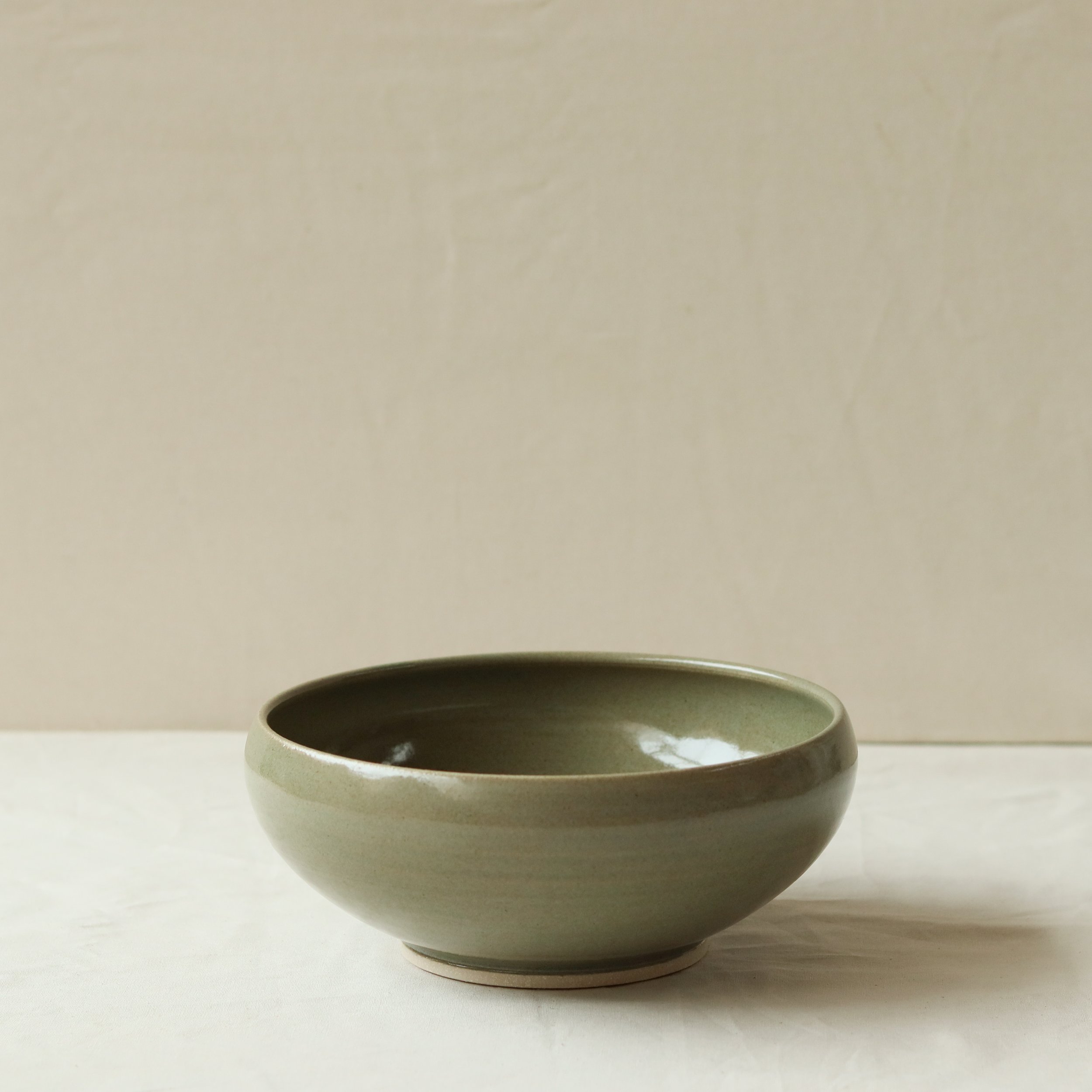 Ramen Bowl in Olive, Pale Stoneware-5.jpg
