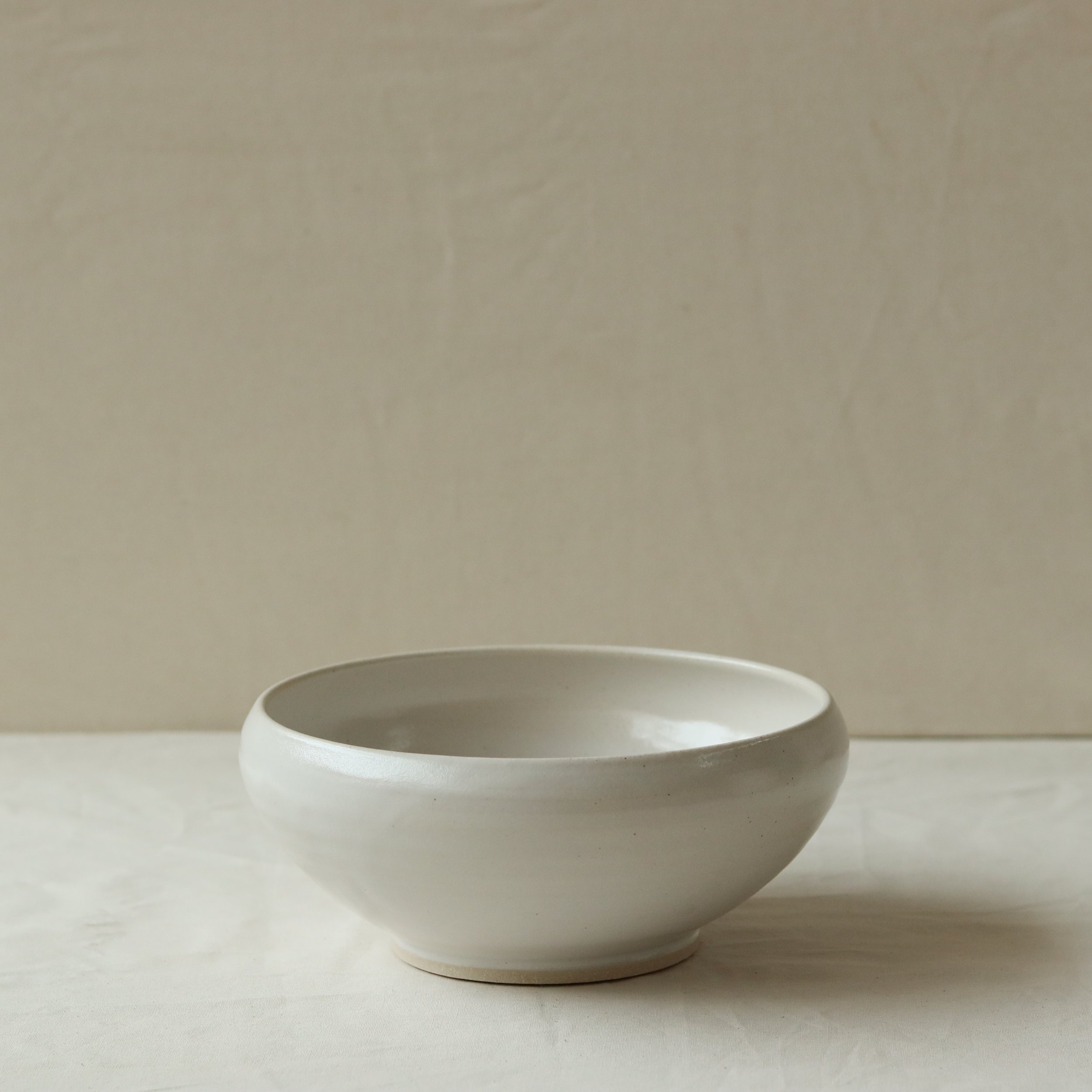 Ramen Bowl in Speckled White, Pale Stoneware-6.jpg