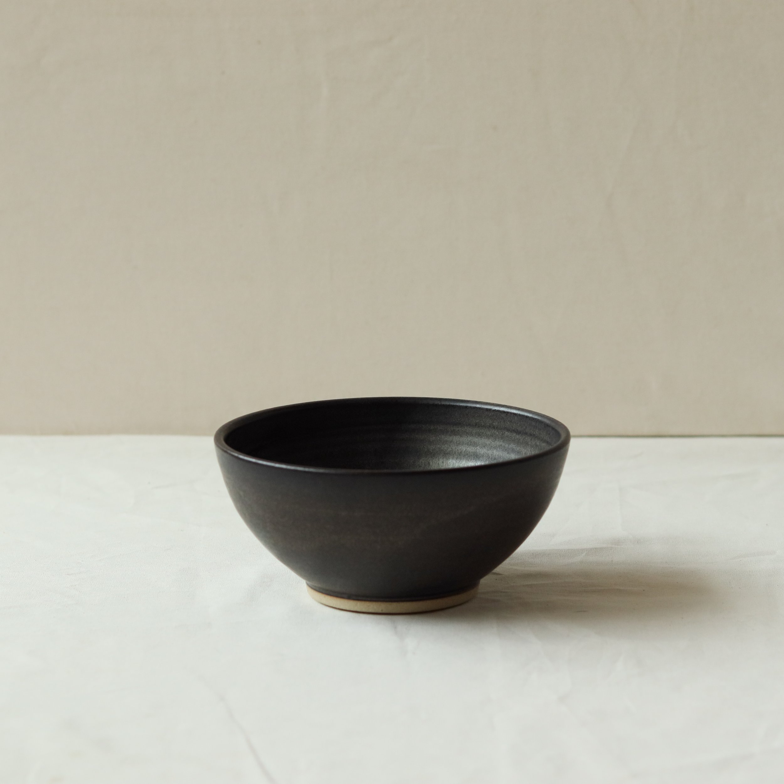 Cereal bowl in Charcoal, Flecked Stoneware-4-2.jpg