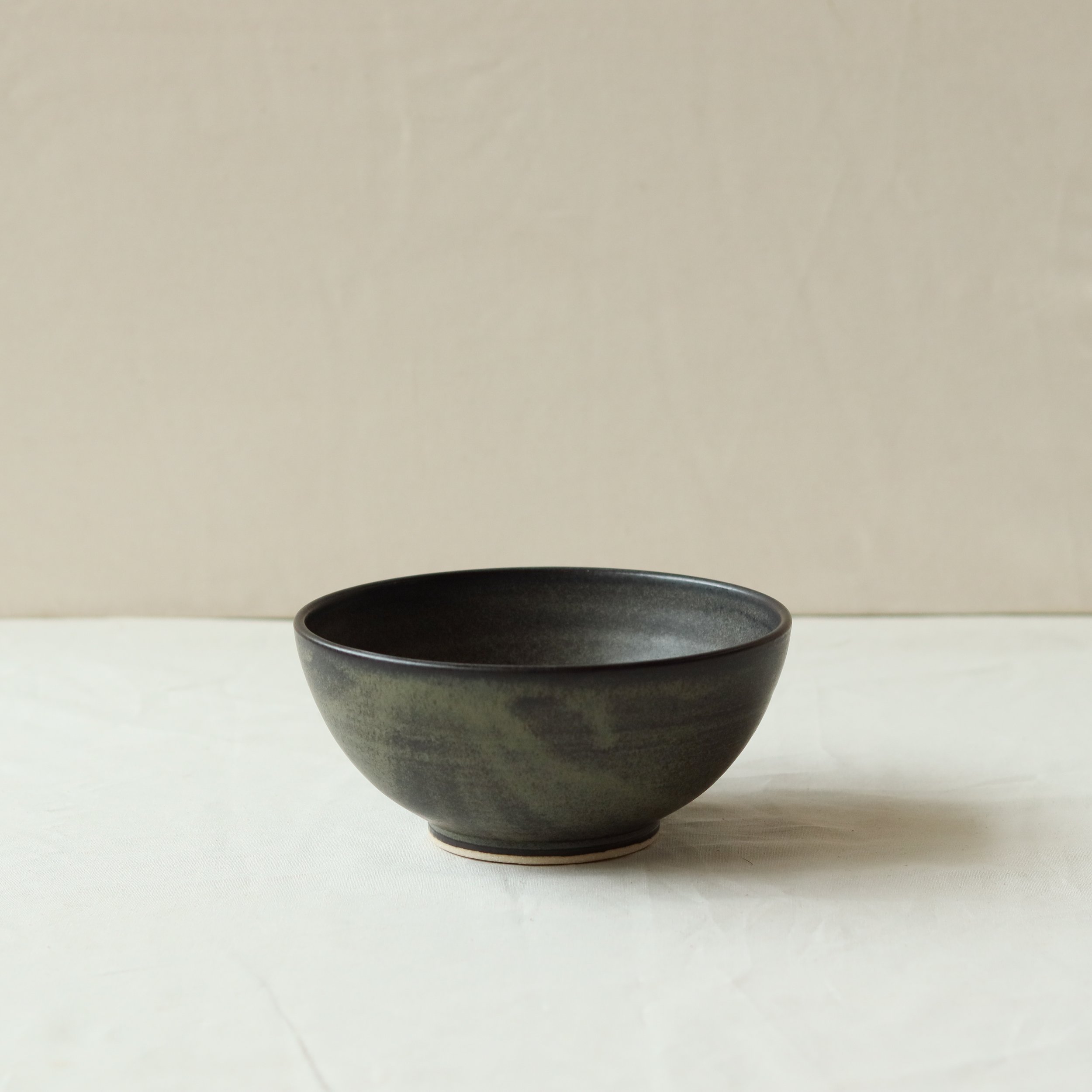 Cereal bowl in Charcoal, Pale Stoneware-4.jpg