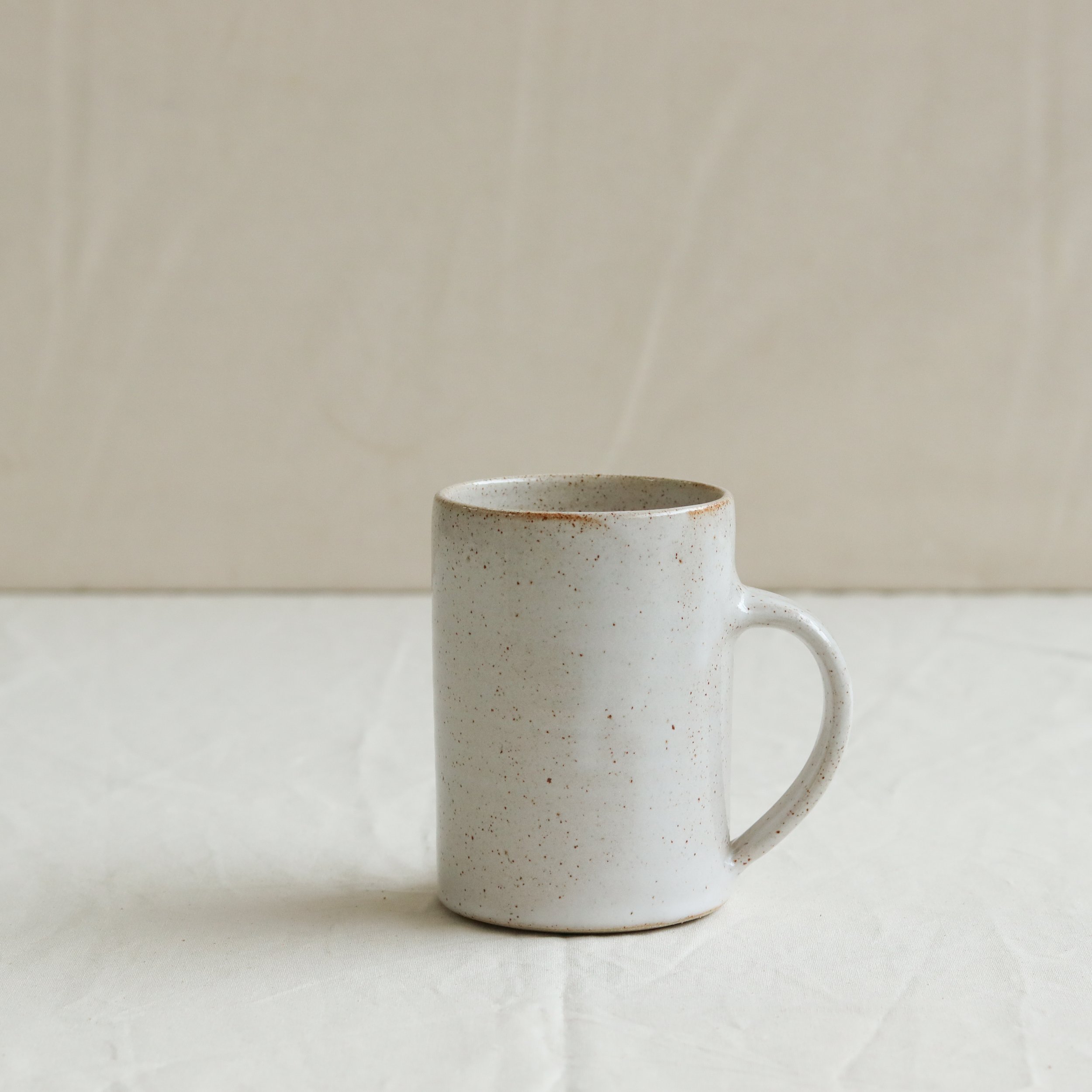 Tall Mug in Powder, Flecked Stoneware-8.jpg