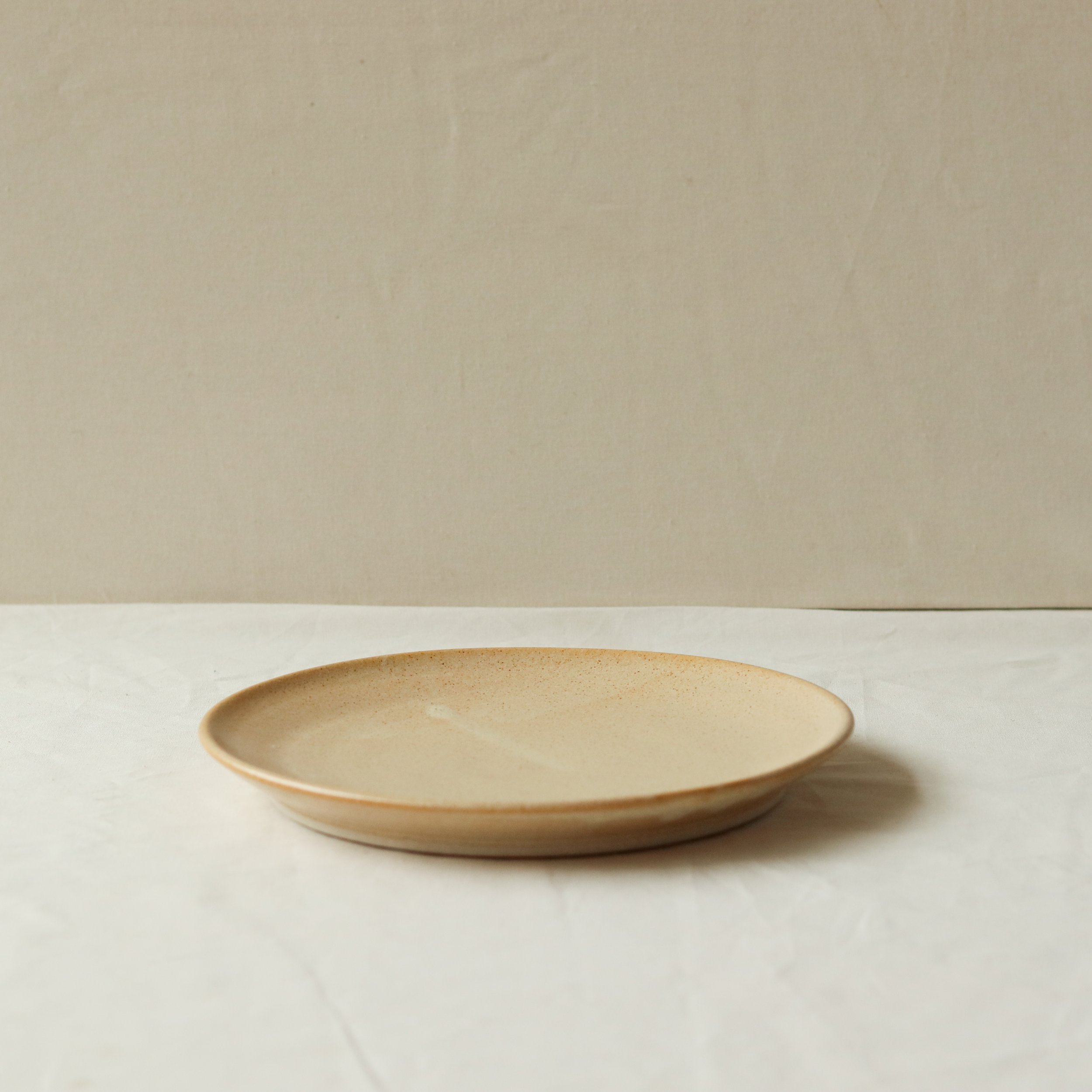 Side Plate in Sand, Pale Stoneware -3.jpg