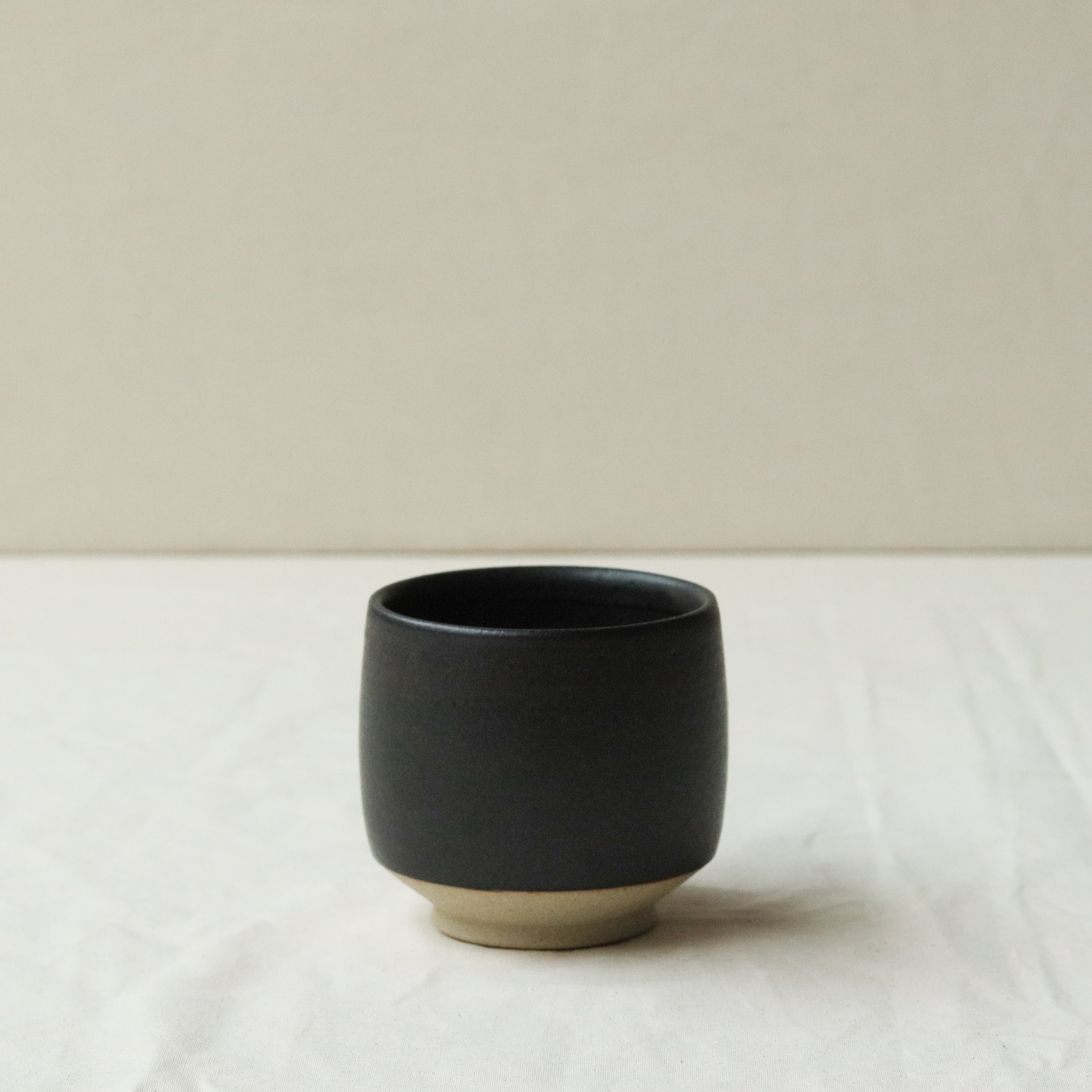 Tea Bowl in Charcoal, Flecked Stoneware.jpg