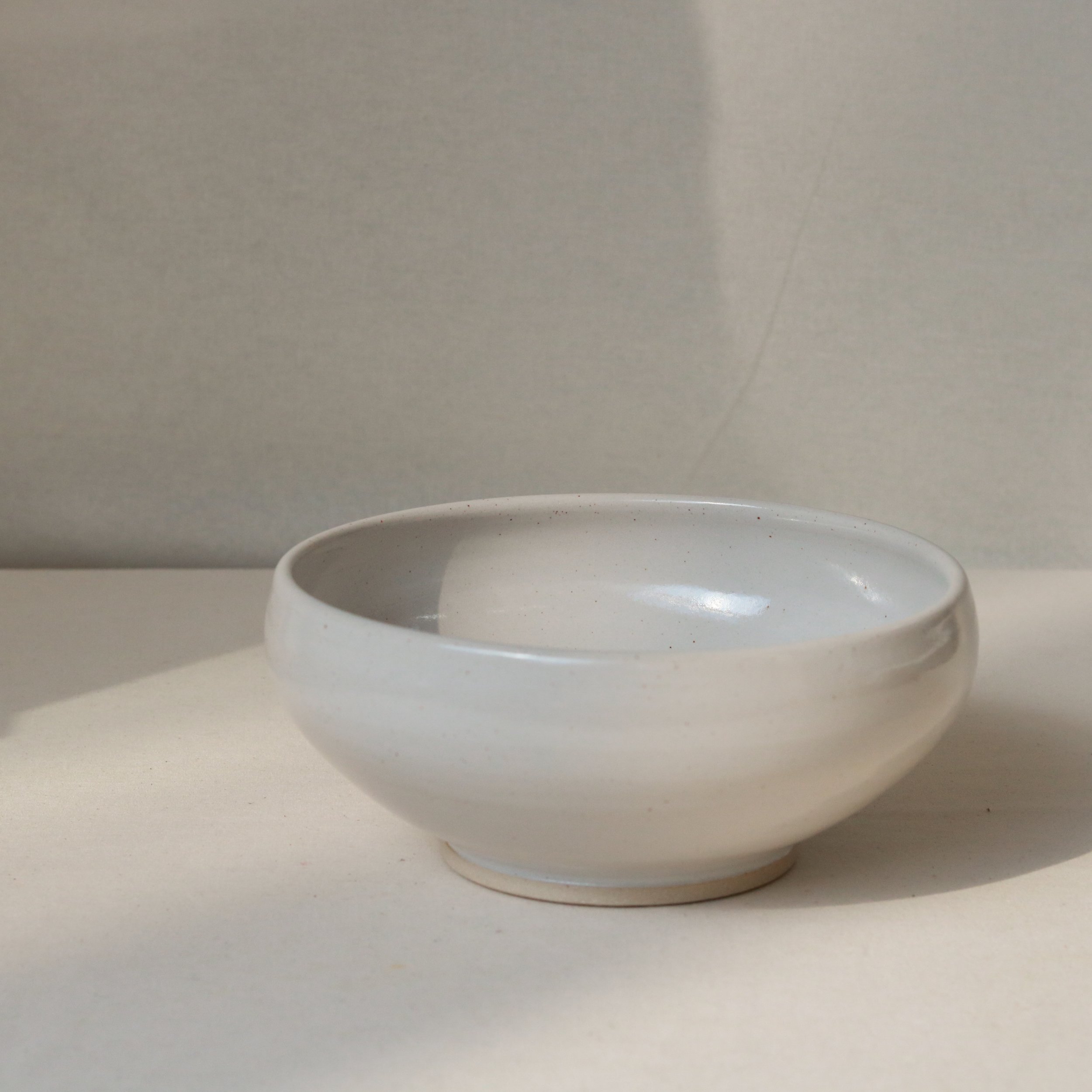 Ramen Bowl in Tin White, Flecked Stoneware-4.jpg