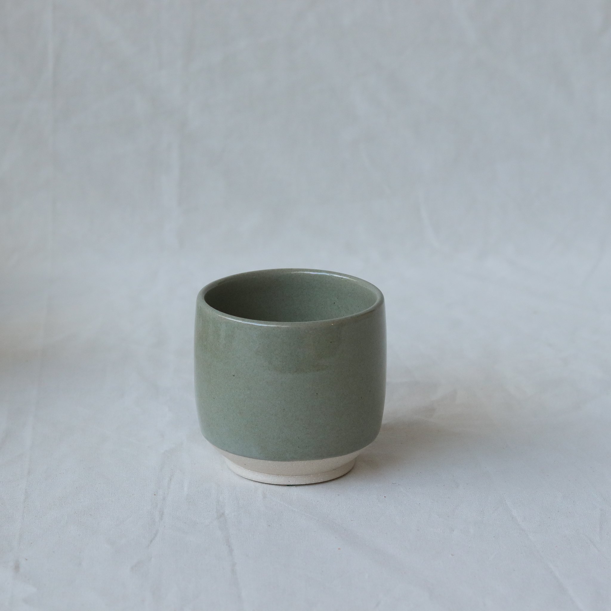 Cup in Olive, Pale Stoneware .jpg