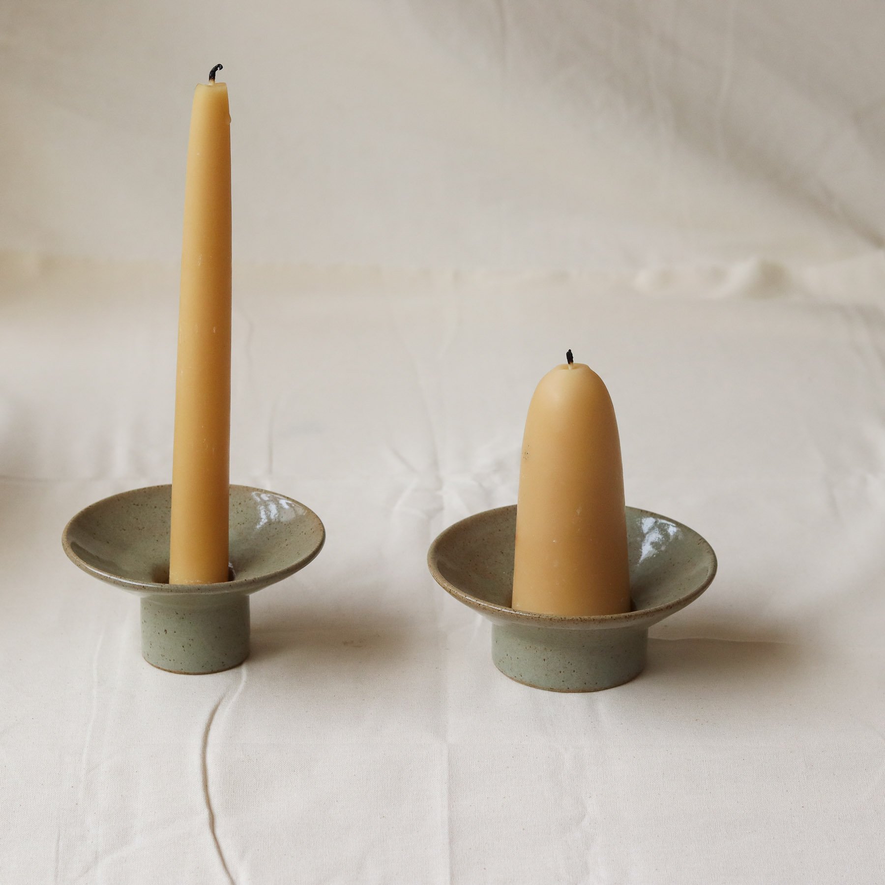 Footed Candle Holders, Flecked-03.jpg