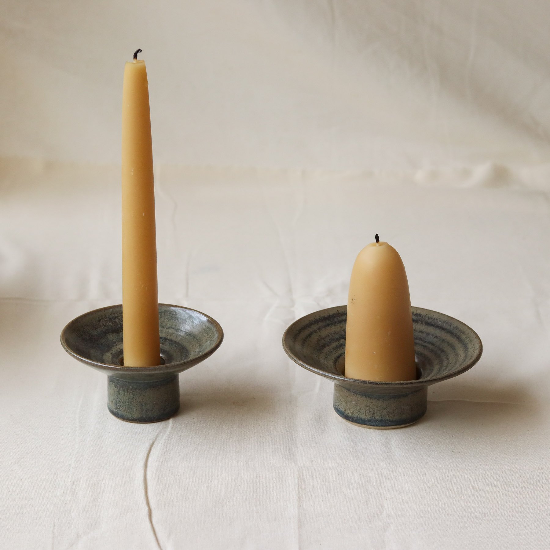 Footed Candle Holders, Flecked-05.jpg