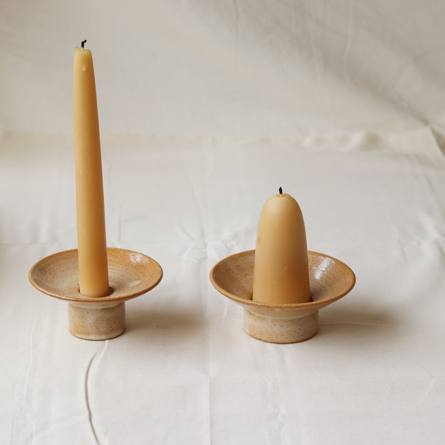 Footed Candle Holders, Flecked-09.jpg