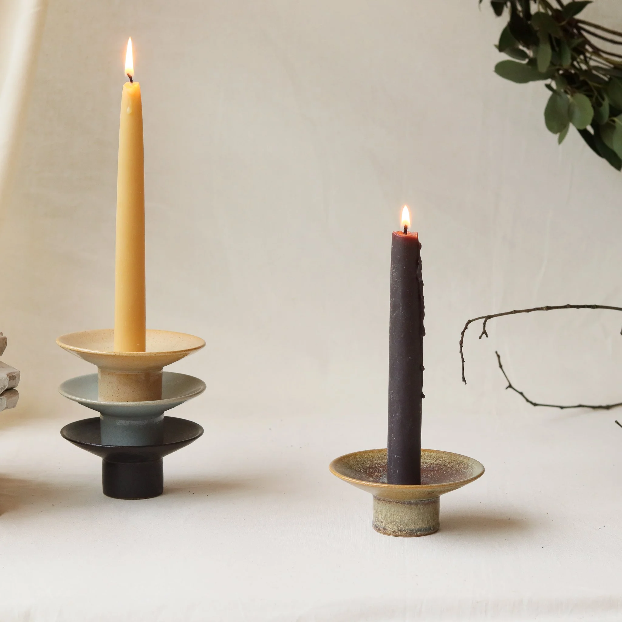 Ceramic Candle Holders