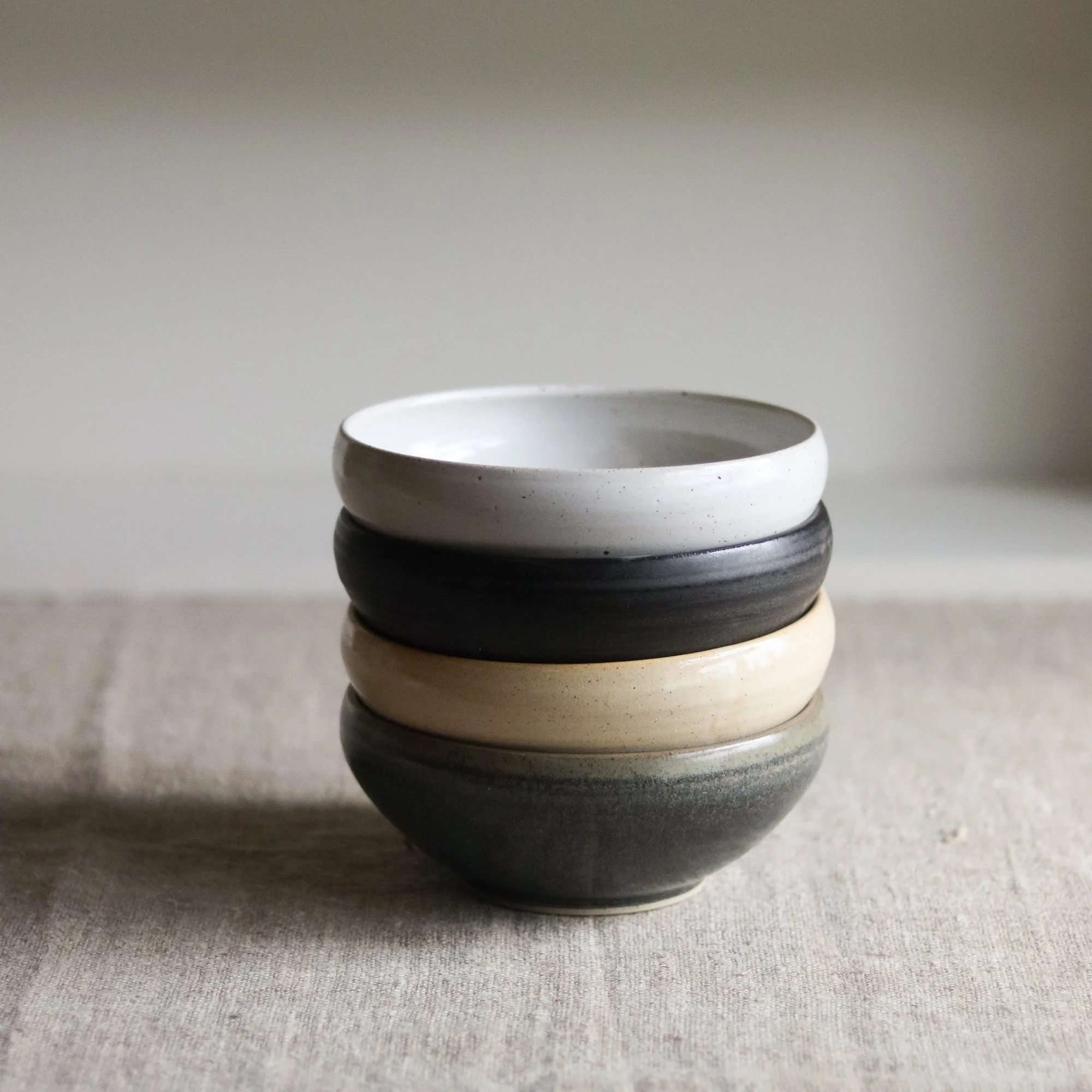 small enclosed bowl, flecked stoneware-2.jpg