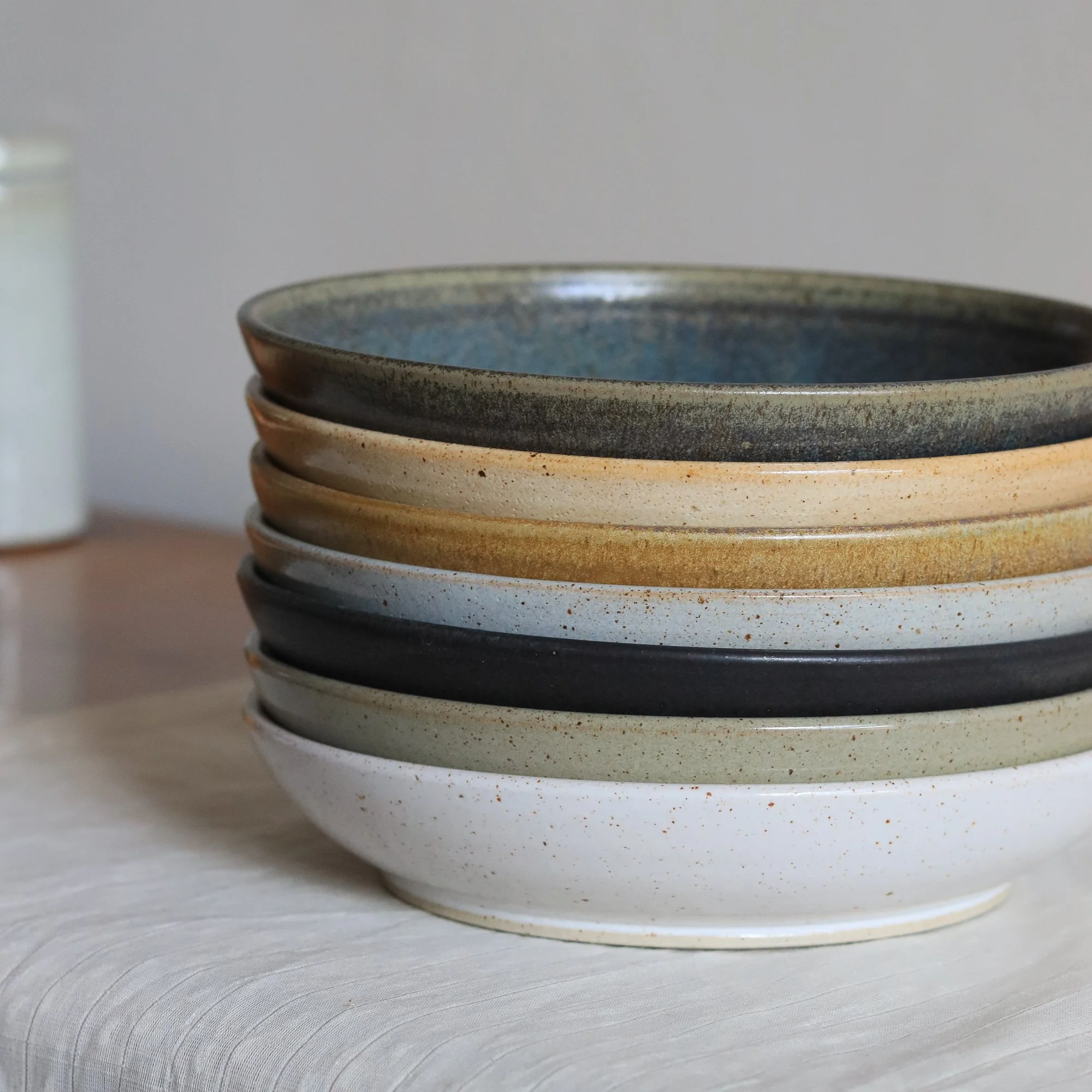 Beautiful simple handmade bowls perfect for pasta, handmade in Yorkshire