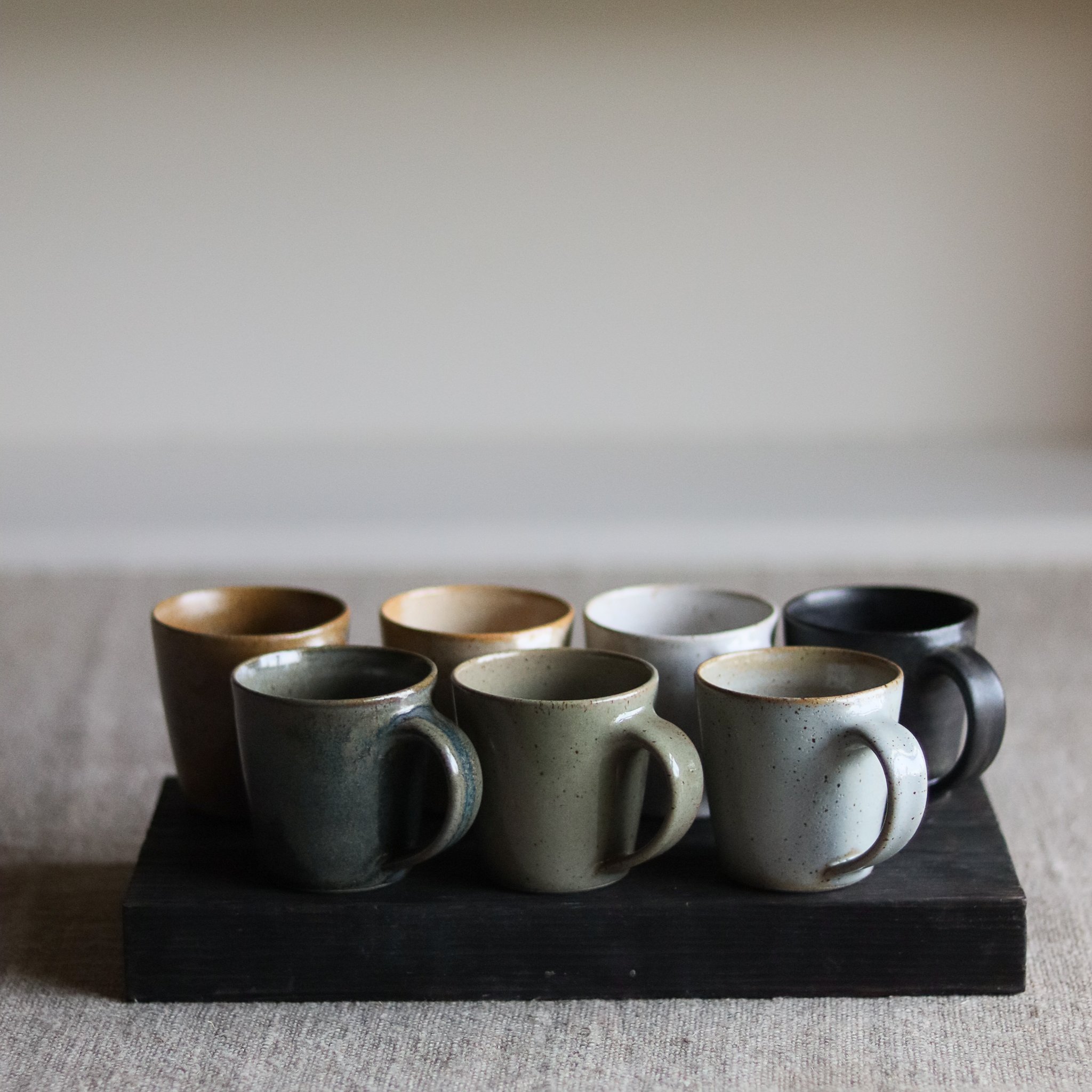 4oz Espresso Cup, Flecked Stoneware