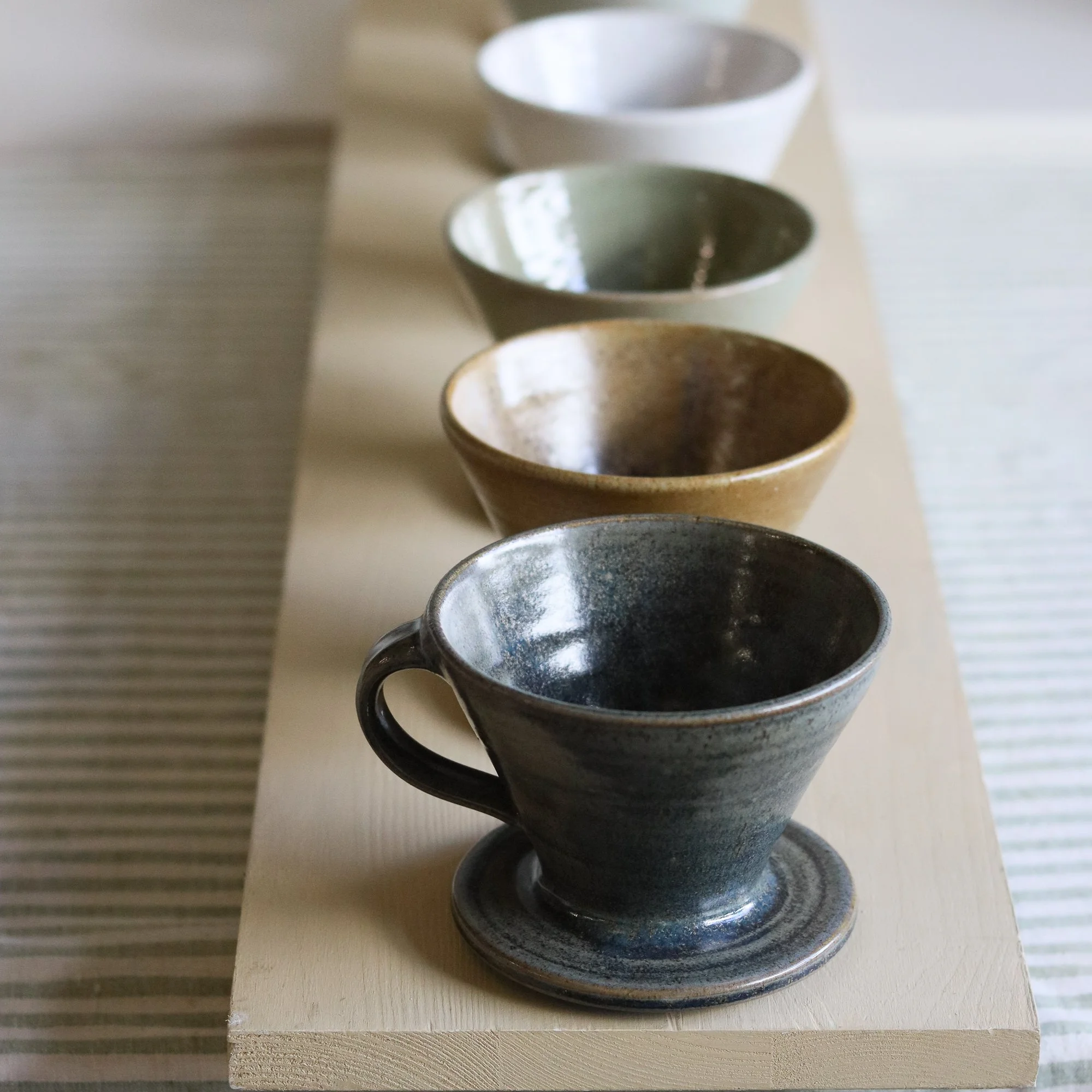 Ceramic stoneware coffee pour over