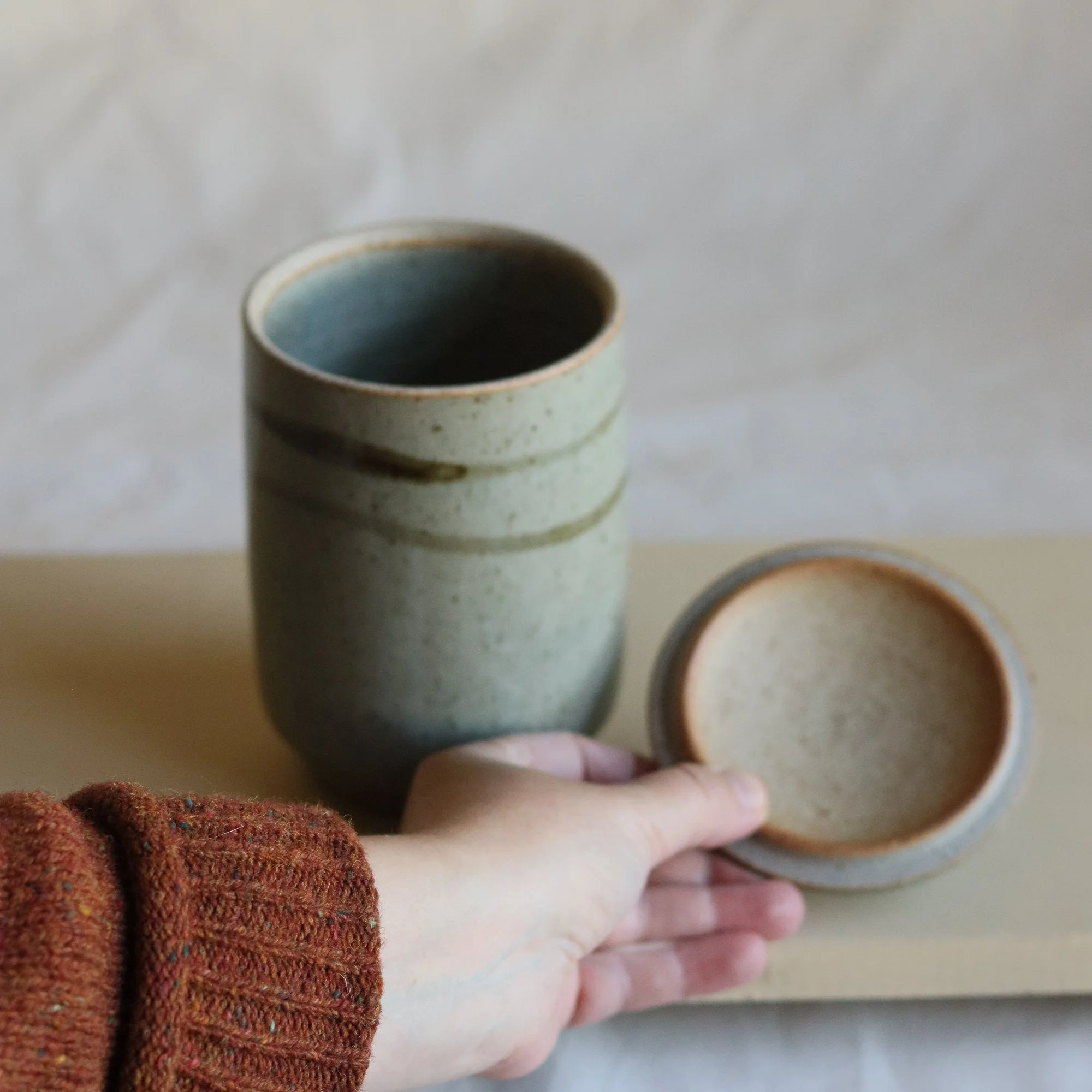 Tall Lidded Jar in Celadon and Iron-8.jpg