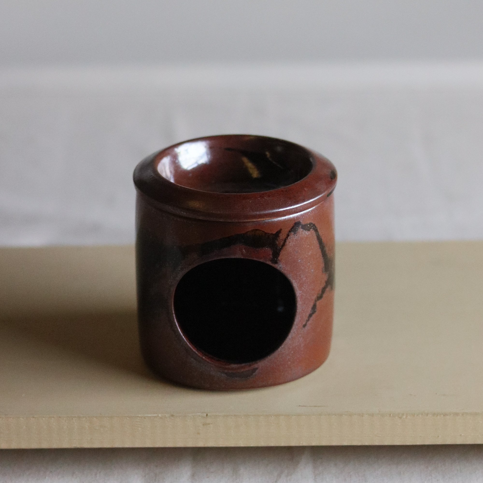 Essential Oil Burner in Tenmoku.jpg