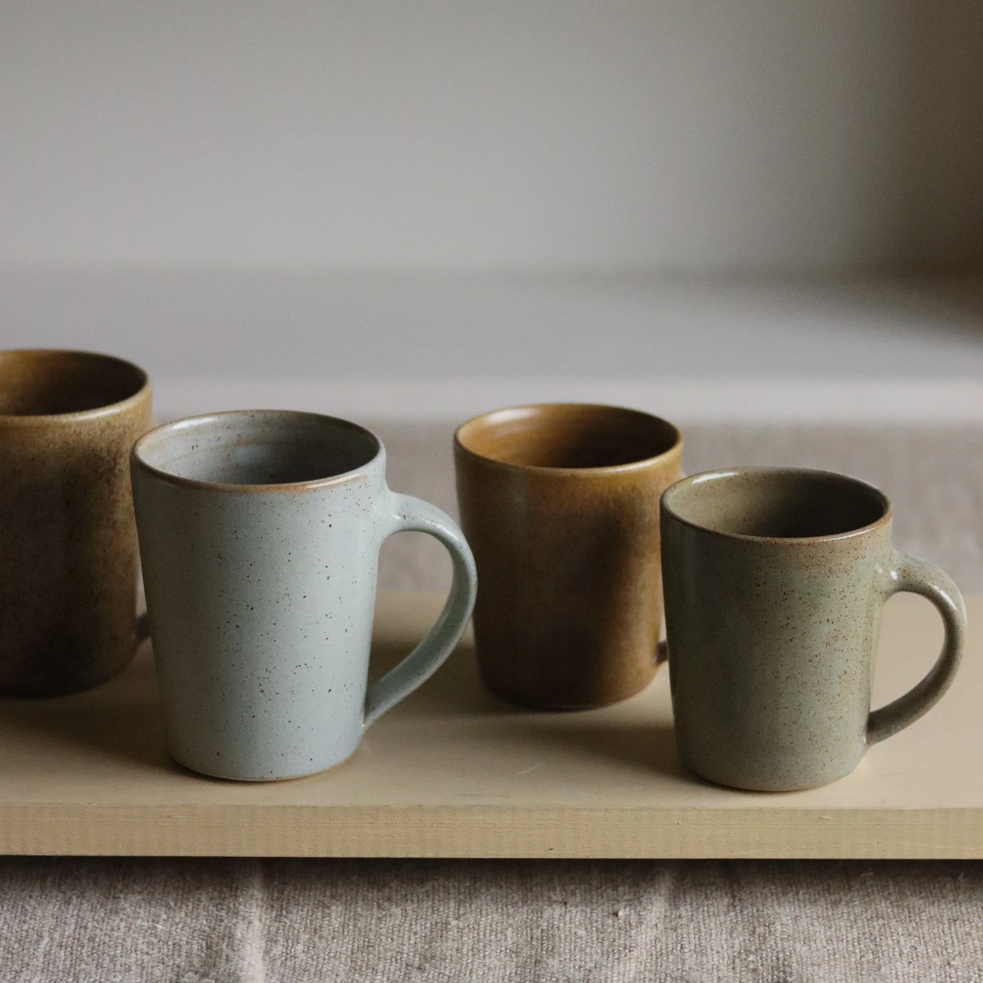 Tapered Mug, Flecked Stoneware-1.jpg