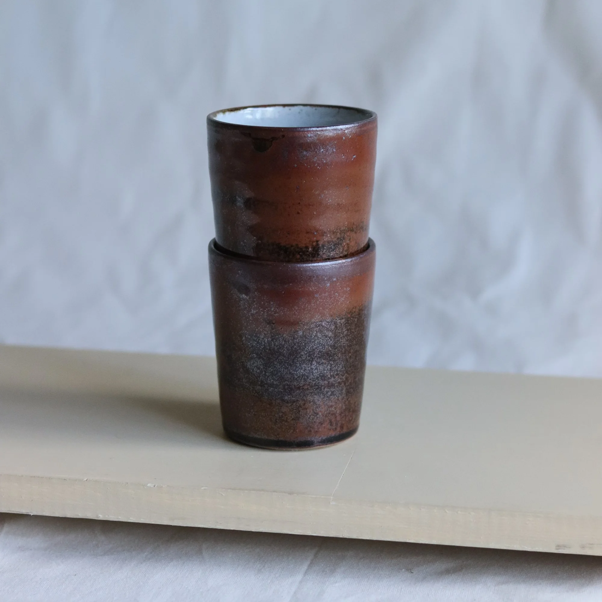 Beaker in Tenmoku and Chun