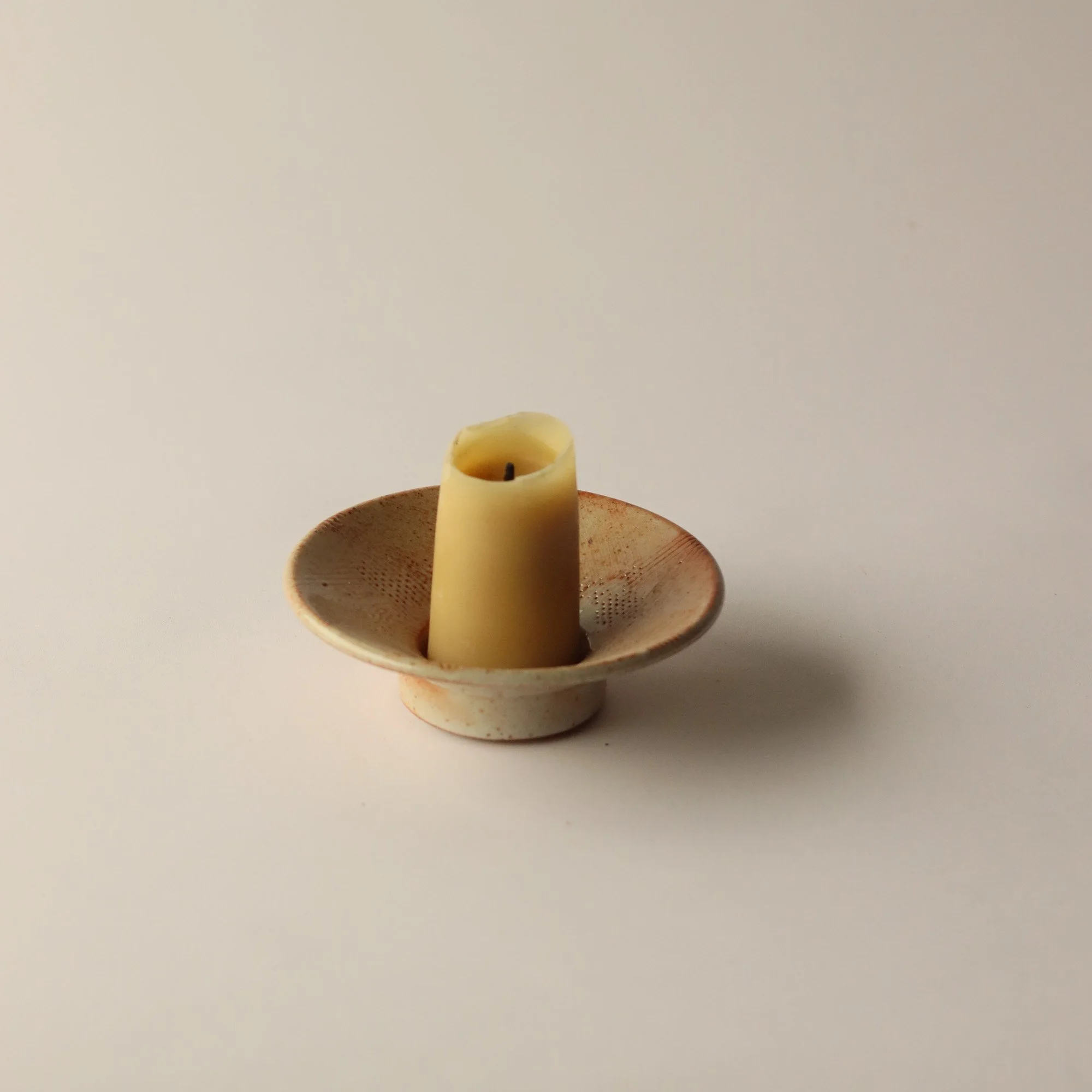 wide candle holder shino textured.jpg