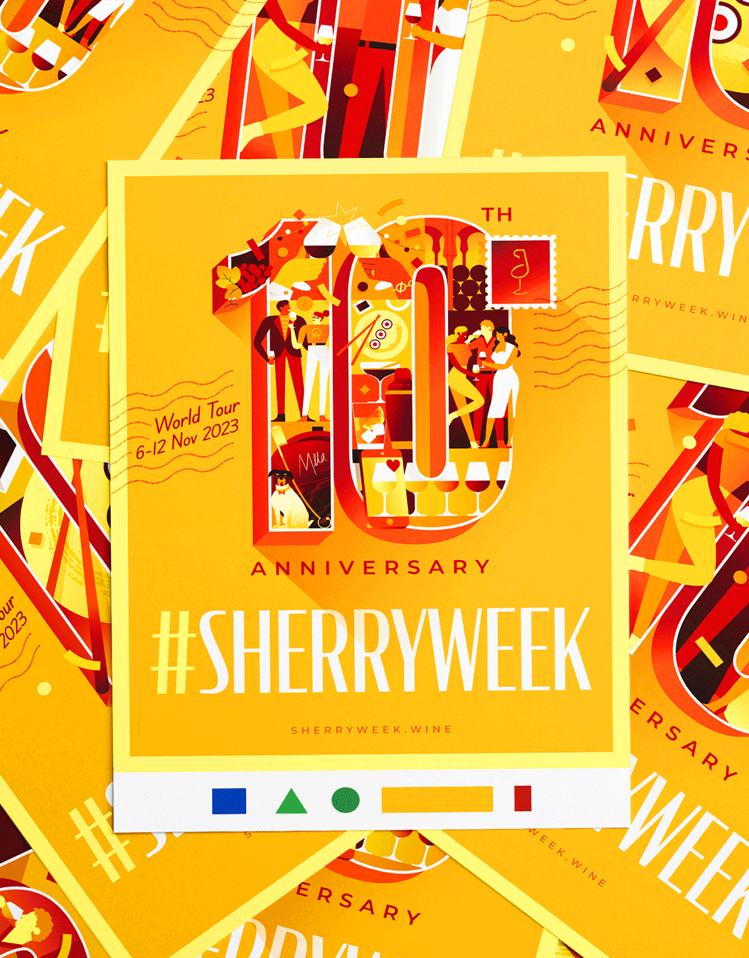 #SHERRYWEEK · 10th Anniversary campaign